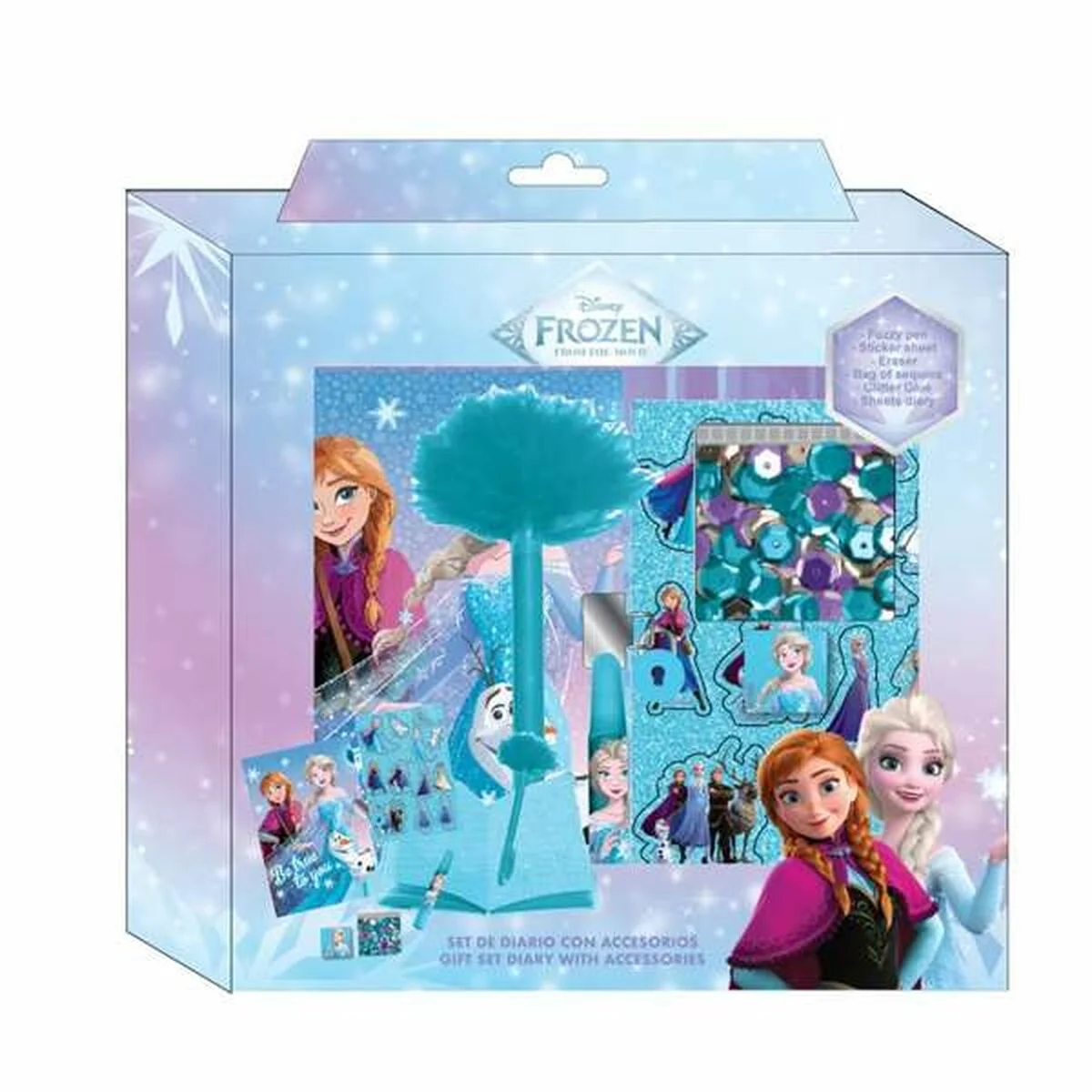 Set de Papelería Frozen Multicolor