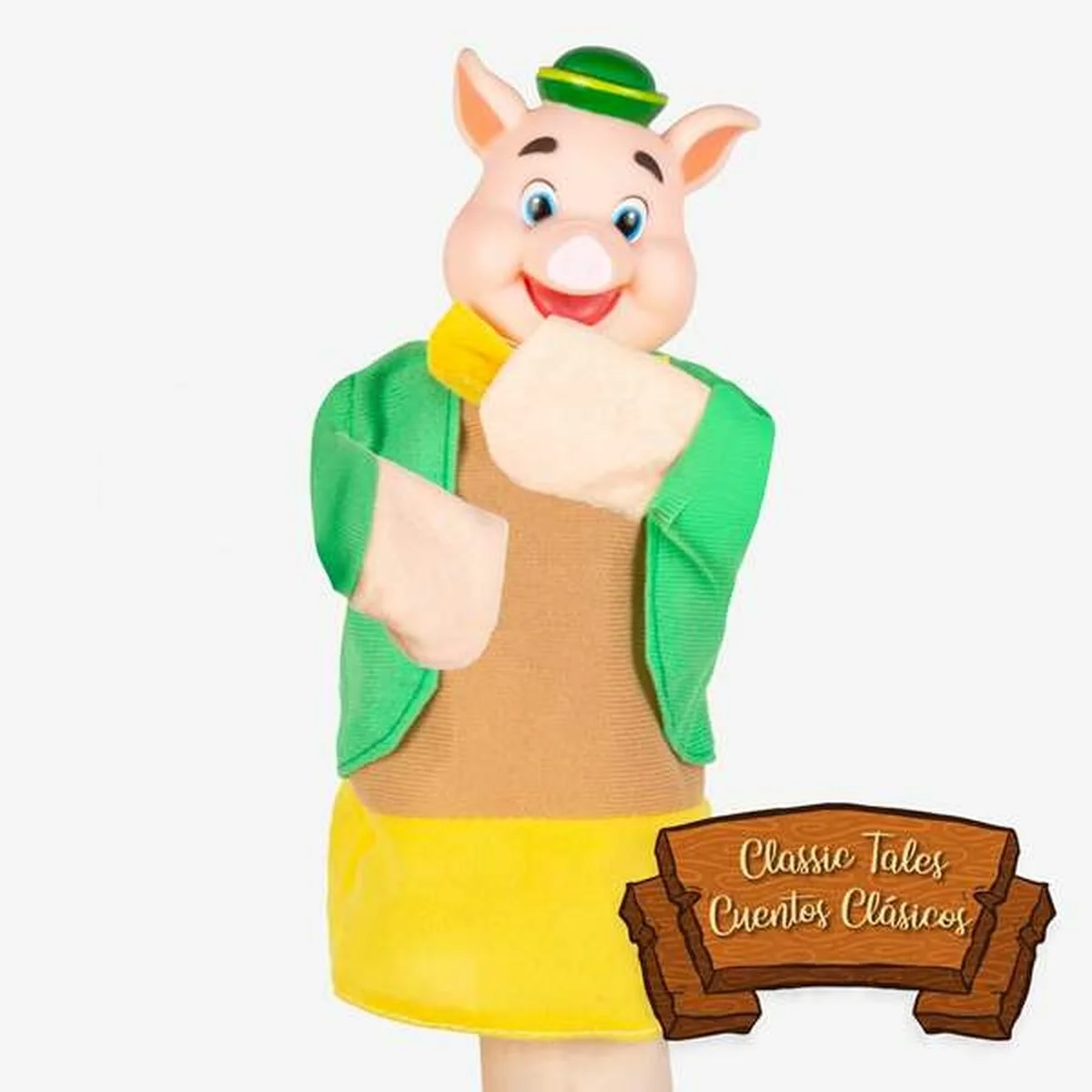 Marioneta de Peluche 3 Little Pigs