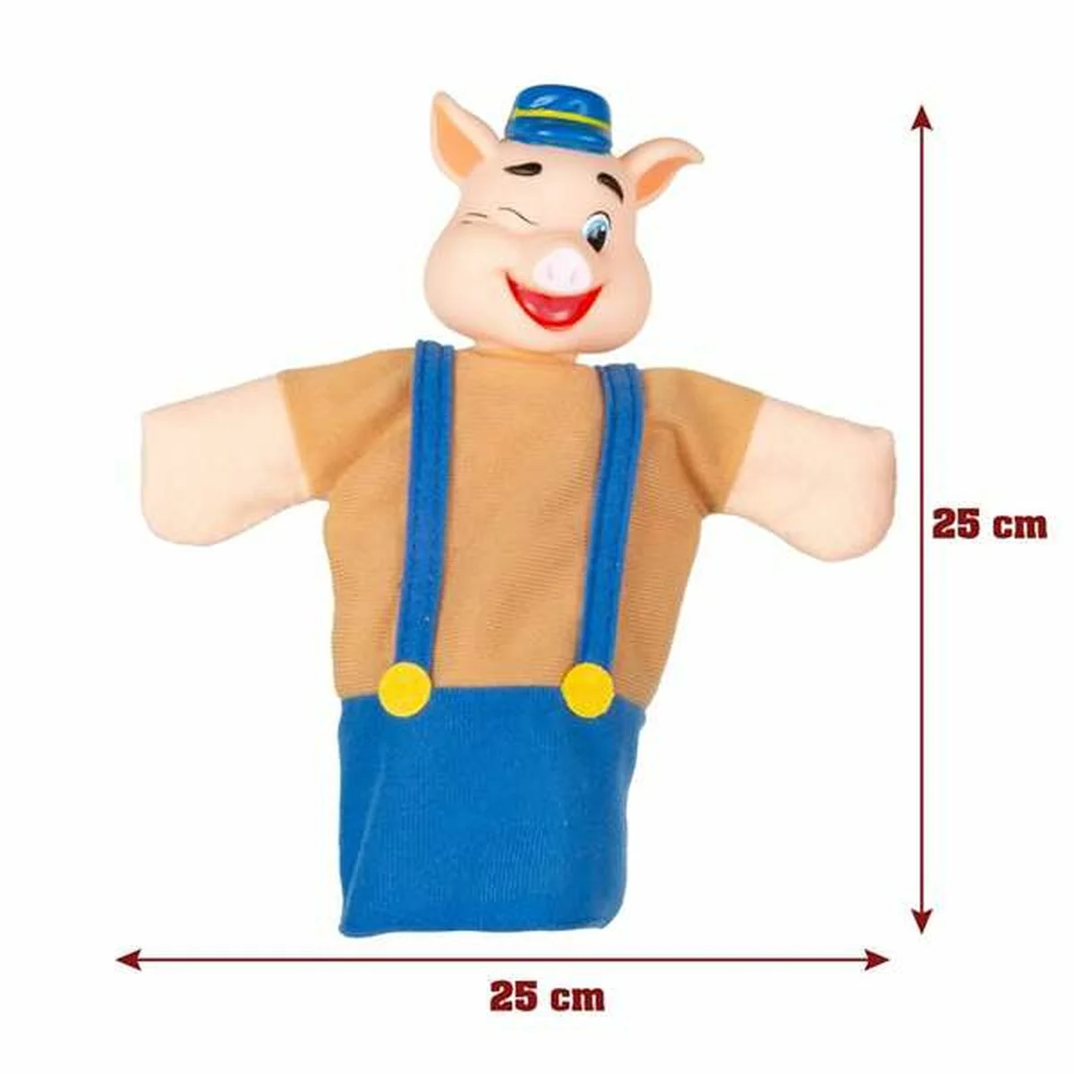 Marioneta de Peluche 3 Little Pigs