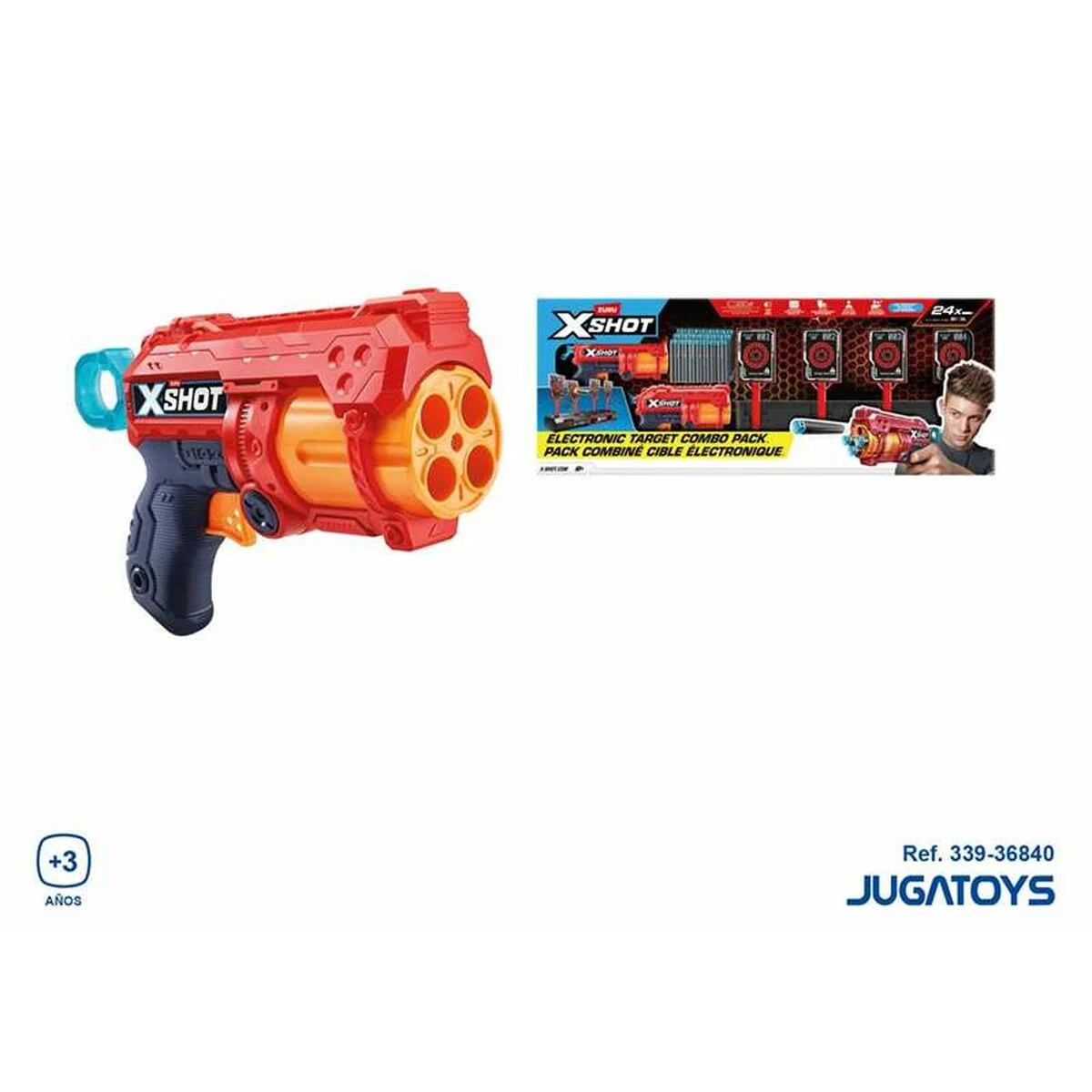 Pistola de Dardos X-Shot