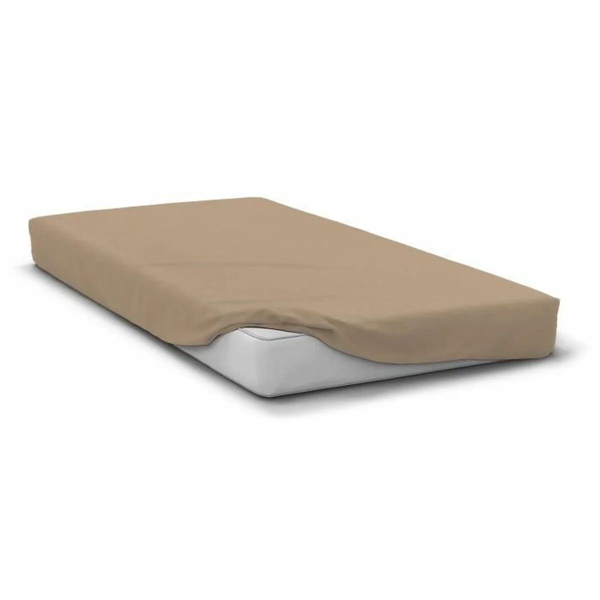 Sábana Bajera Ajustable HOME LINGE PASSION Beige Cama de 160 160 x 200 + 30 cm