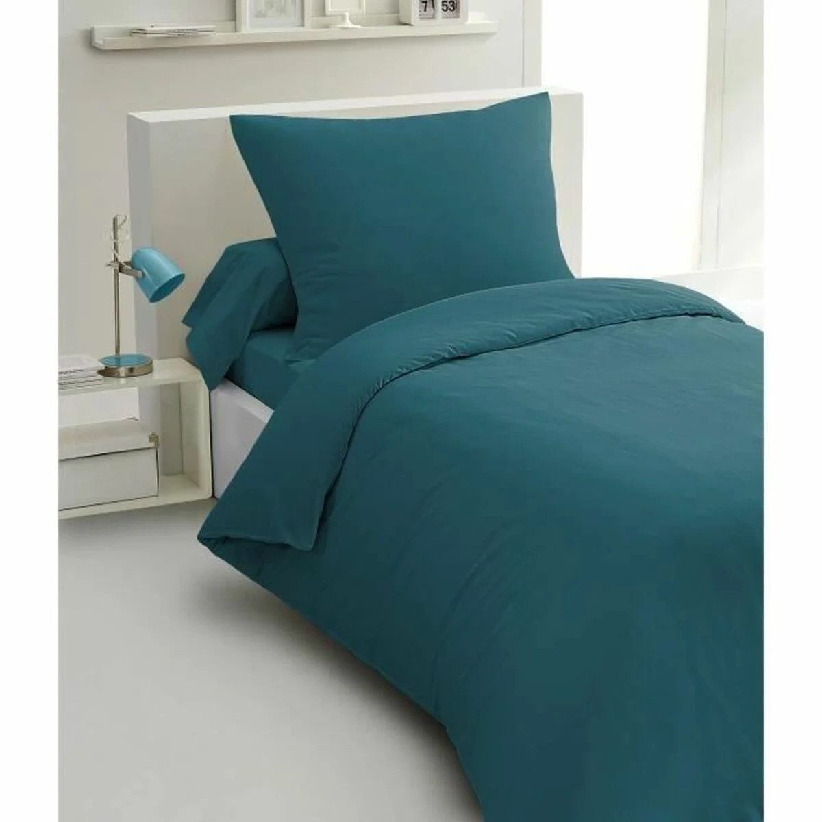Juego de funda nórdica HOME LINGE PASSION Azul Cama de 140 2 Piezas