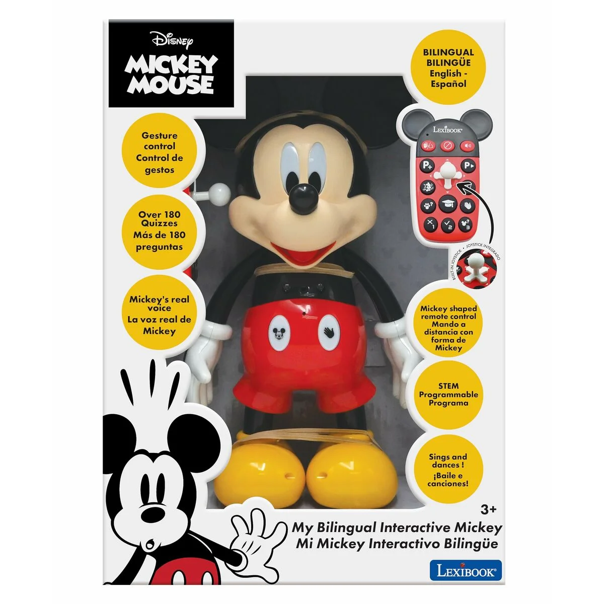 Juguete Interactivo Mickey Mouse 29,8 x 21 x 13,1 cm