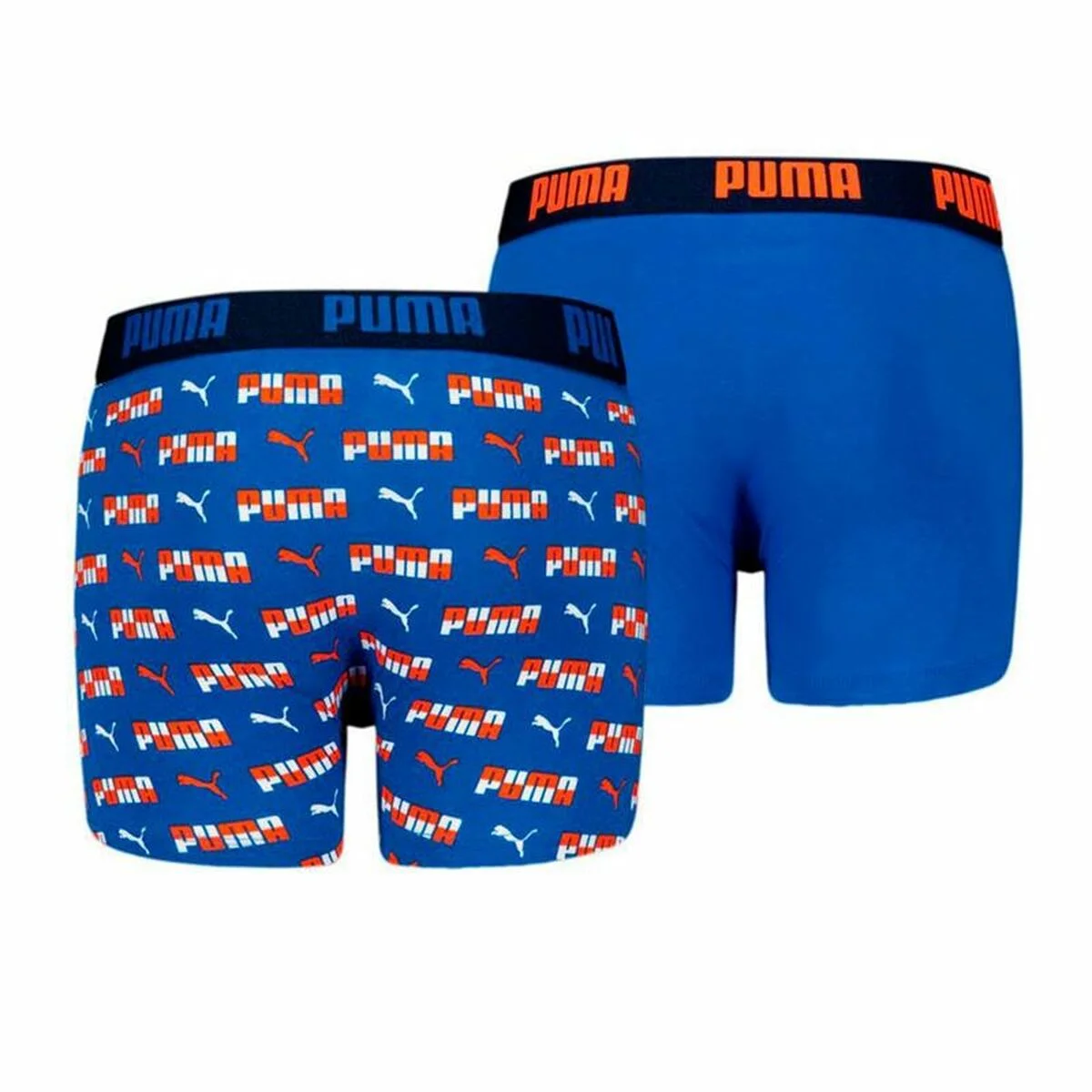 Pack de Calzoncillos Puma Printed 2P Azul 2 Unidades