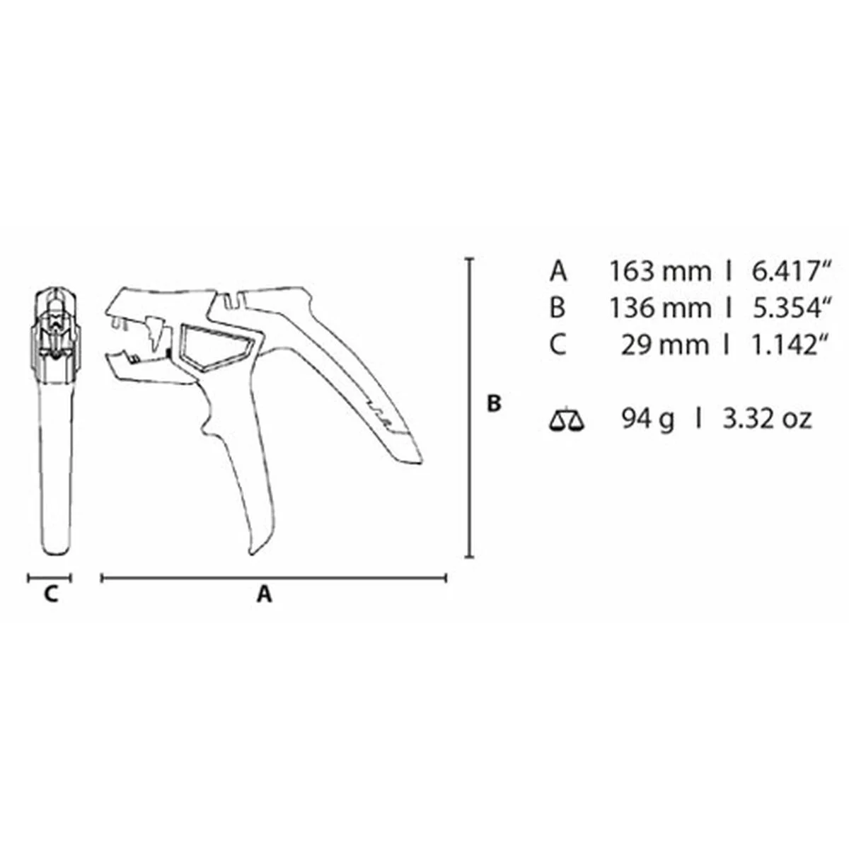 Alicates pelacables Super 4 Pro