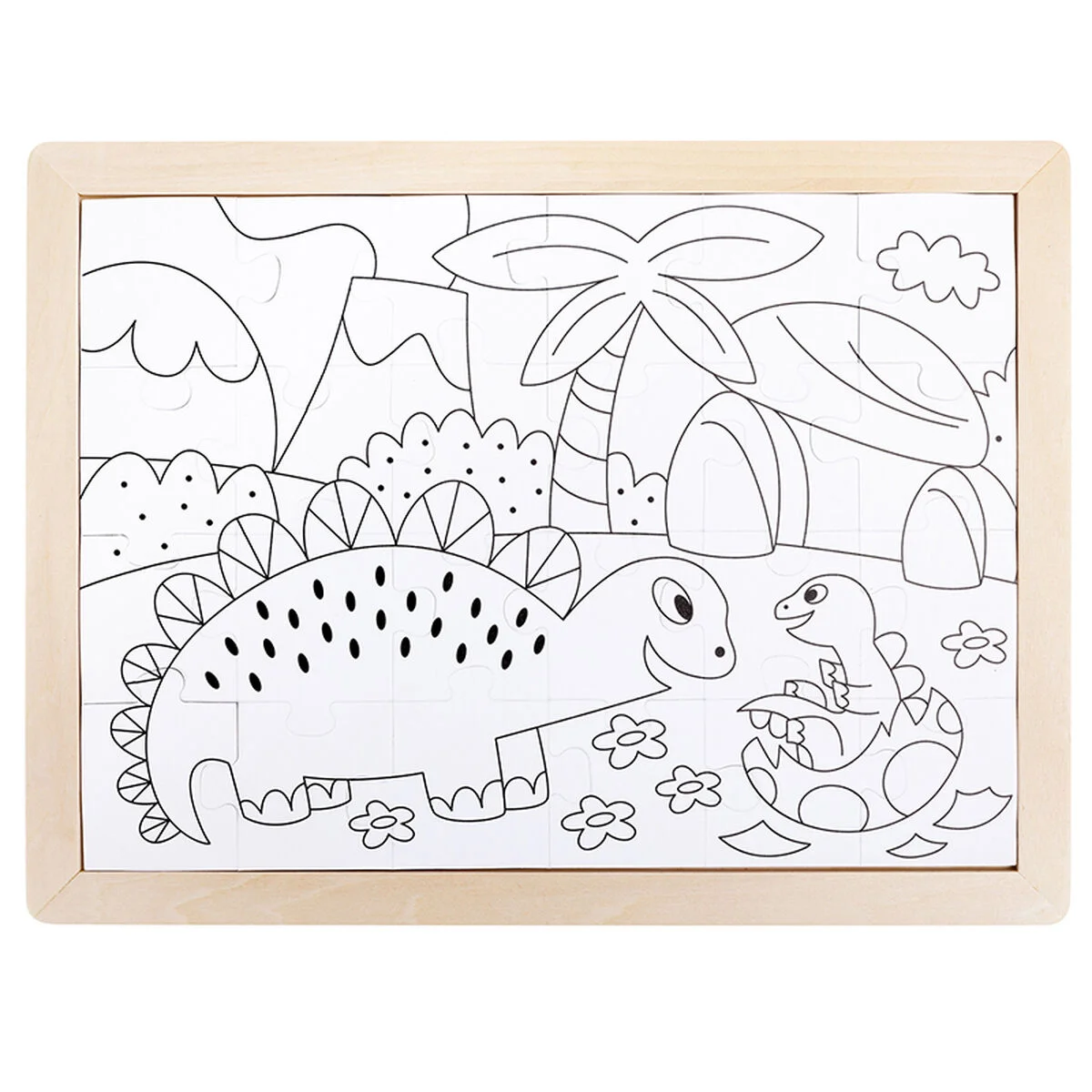 Puzzle Hape Dinosaurios