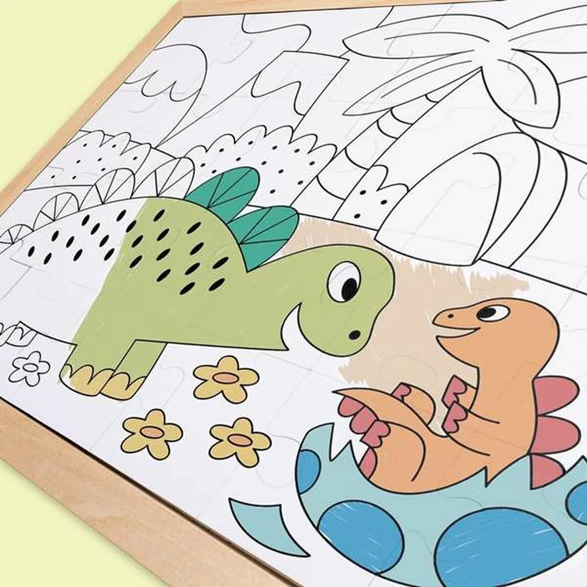 Puzzle Hape Dinosaurios