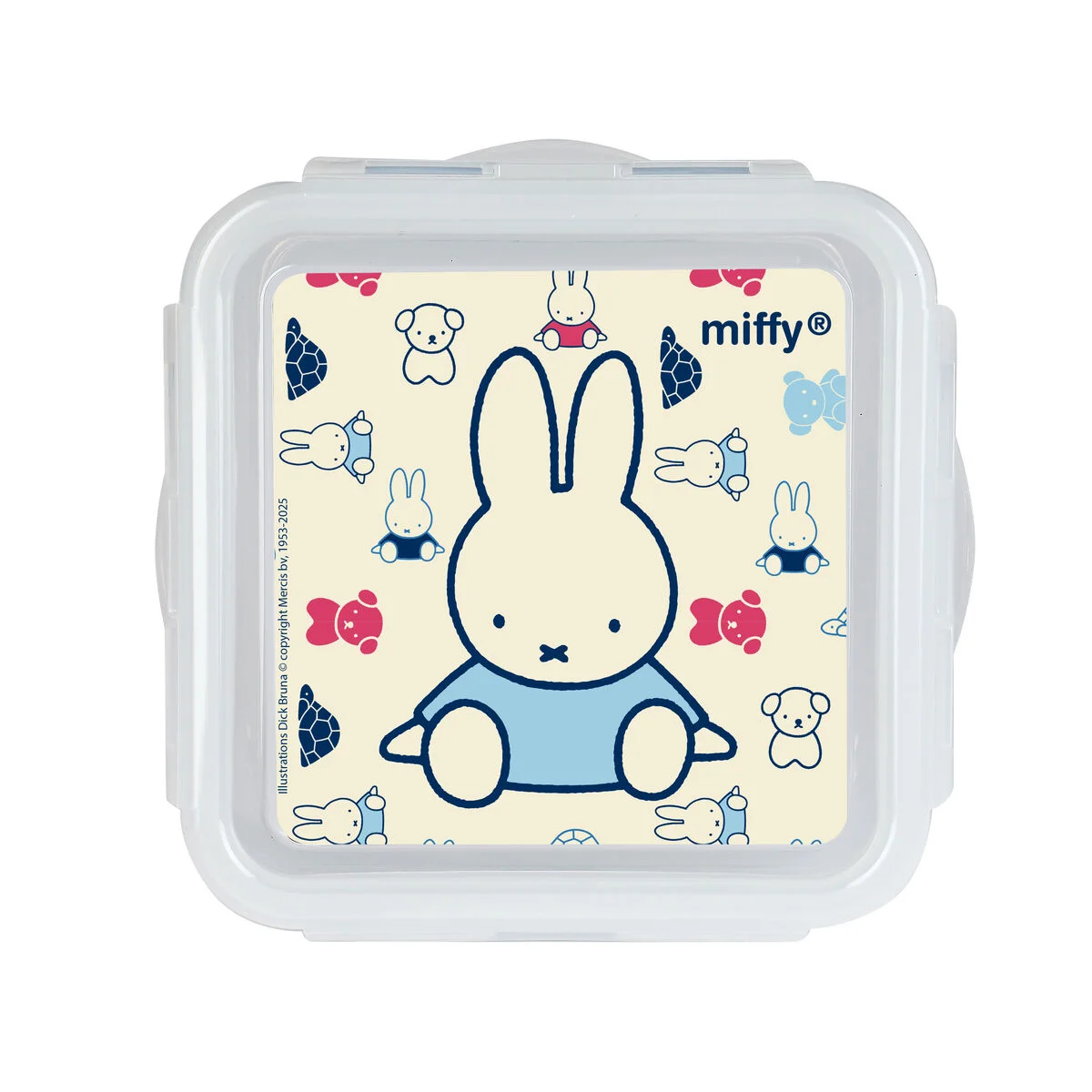 Fiambrera Miffy Buddy Beige Poliéster 13 x 7.5 x 13 cm