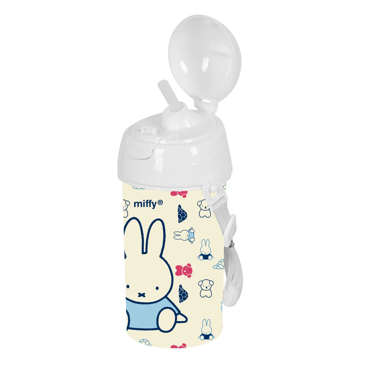 Botella de Agua Miffy Buddy Beige PVC 500 ml