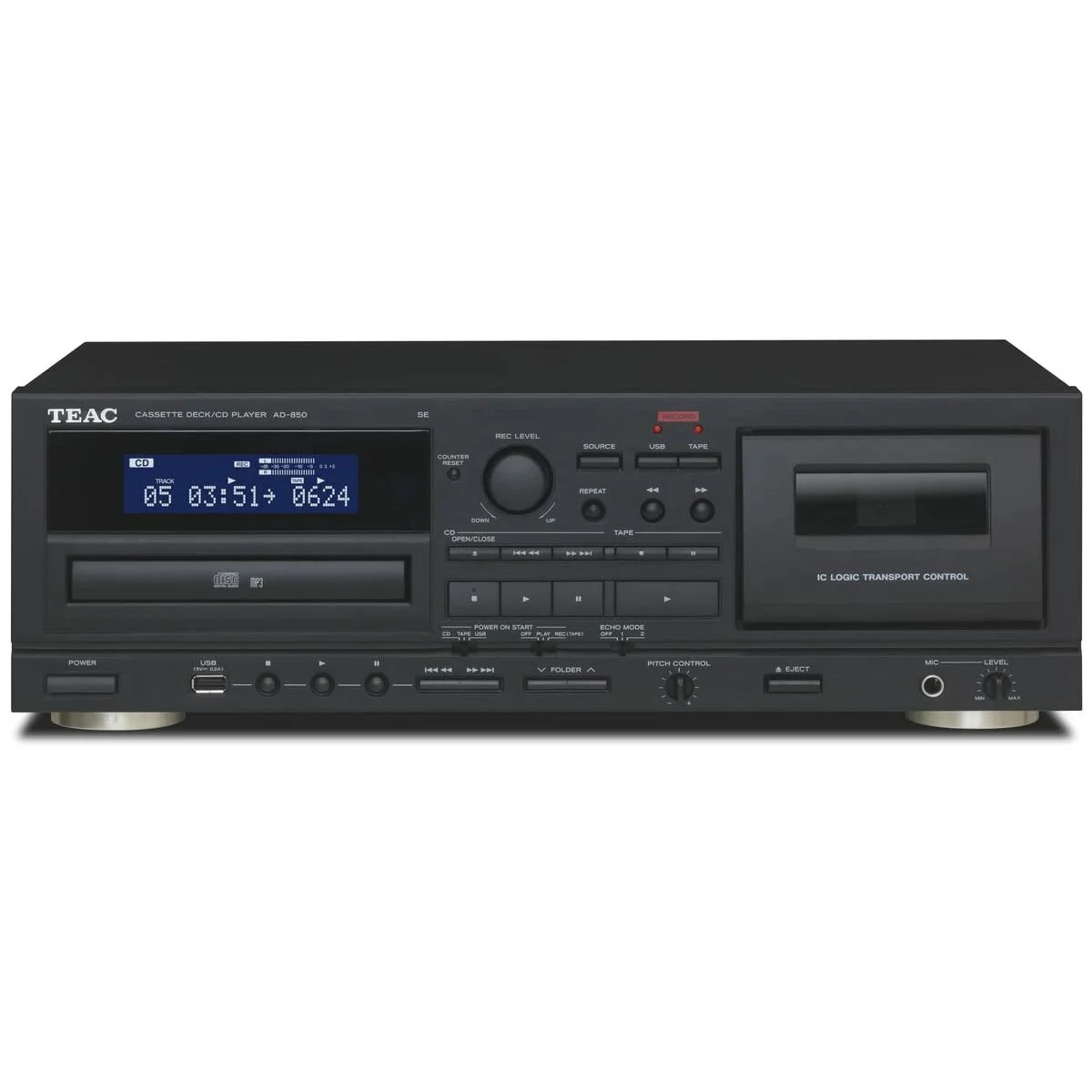 Radio CD Teac AD-850-SE/B