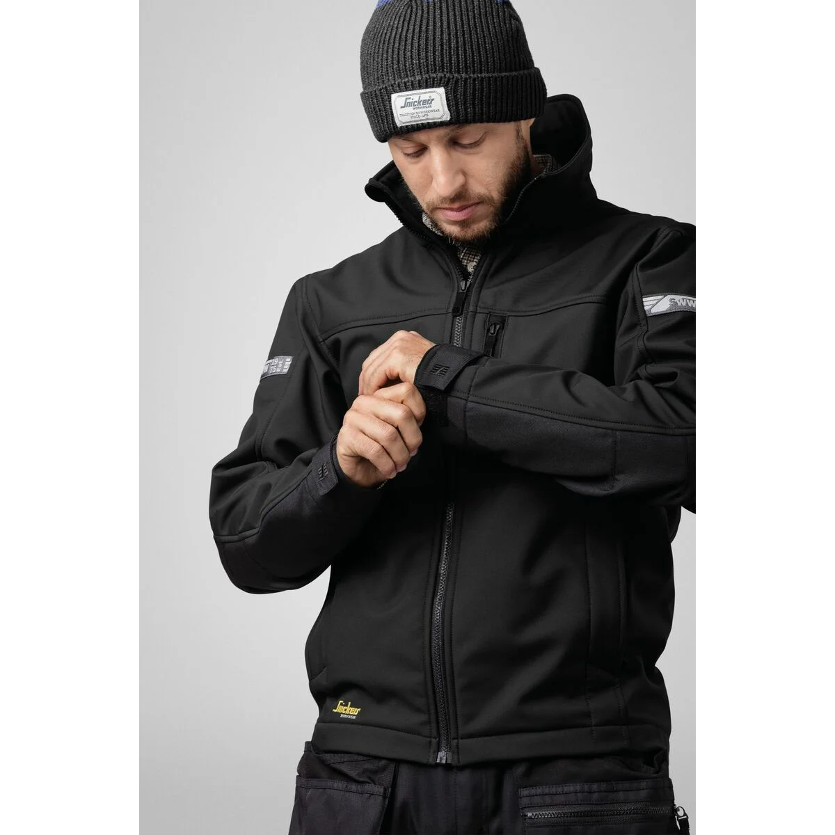 Chaqueta de trabajo Snickers Workwear Negro