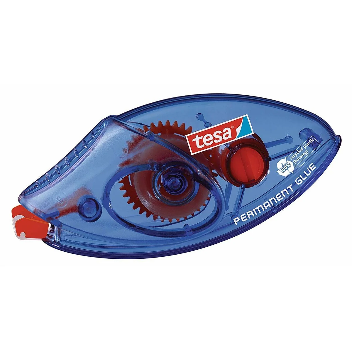 Glue TESA 59090-00005-03 Blue Transparent Colourless Plastic Eraser