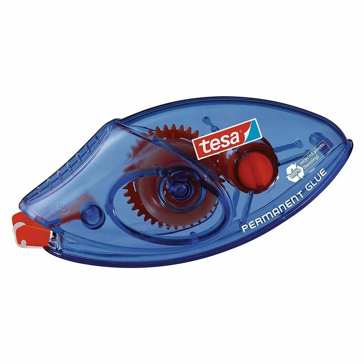 Glue TESA 59090-00005-03 Blue Transparent Colourless Plastic Eraser