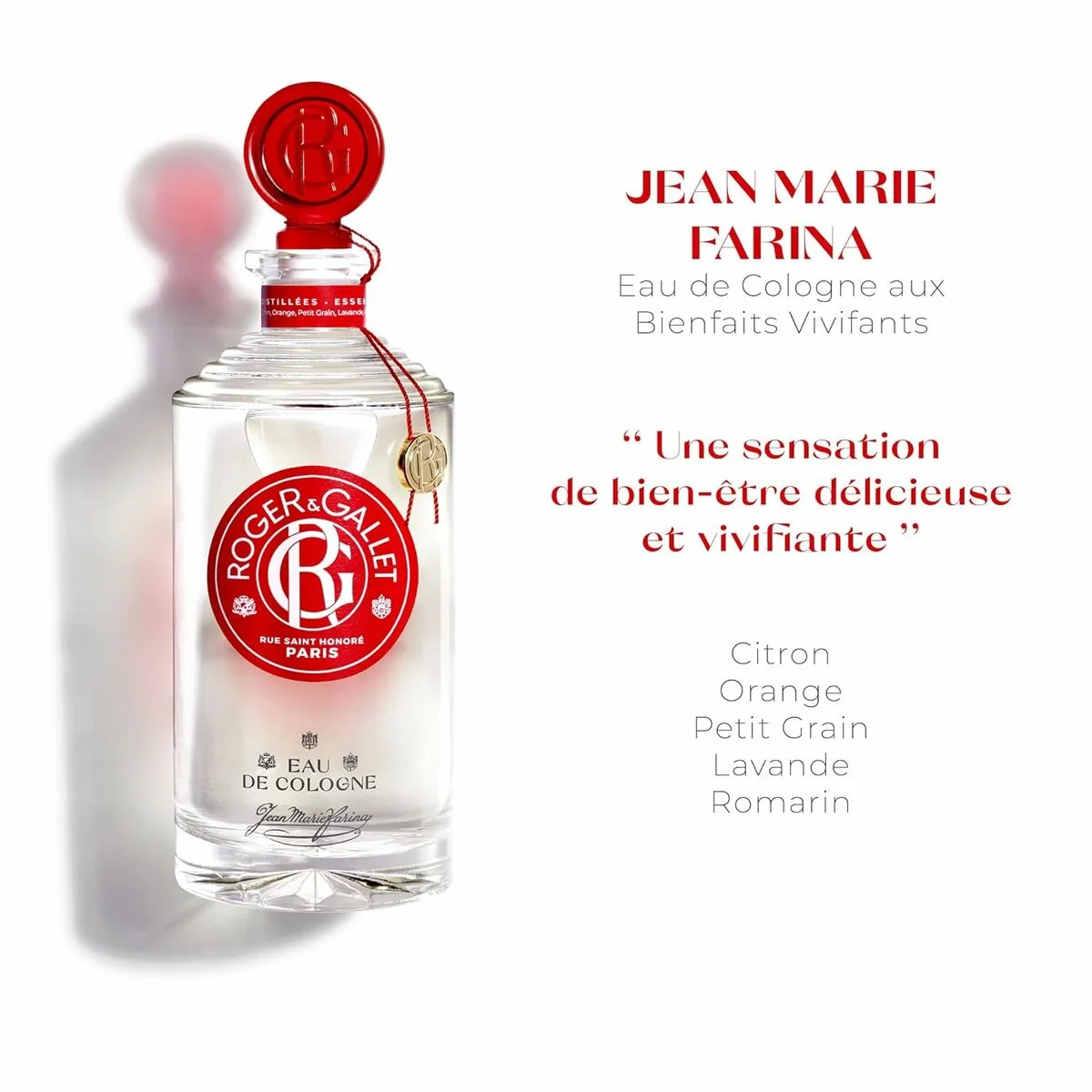 Perfume Unisex Roger & Gallet JEAN-MARIE FARINA Jean Marie Farina EDC 500 ml