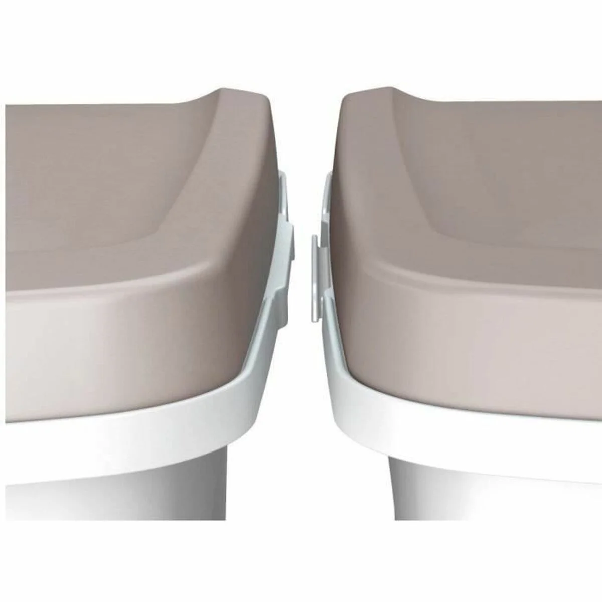 Bote de comida para mascotas Kerbl Blanco Marrón 15 L