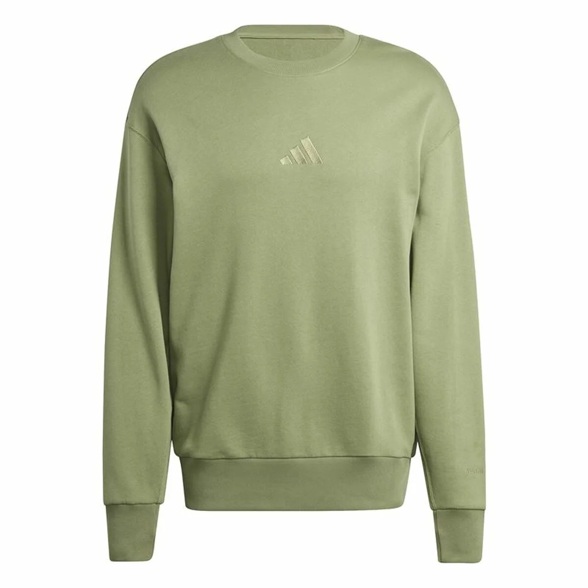 Sudadera sin Capucha Hombre Adidas All Szn French Terry Crew Verde L