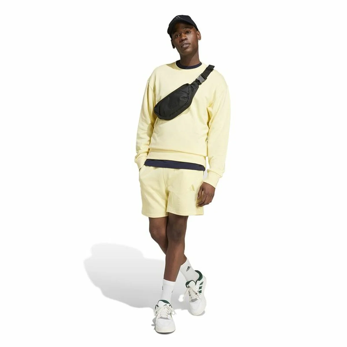 Sudadera sin Capucha Hombre Adidas All Szn French Terry Crew L