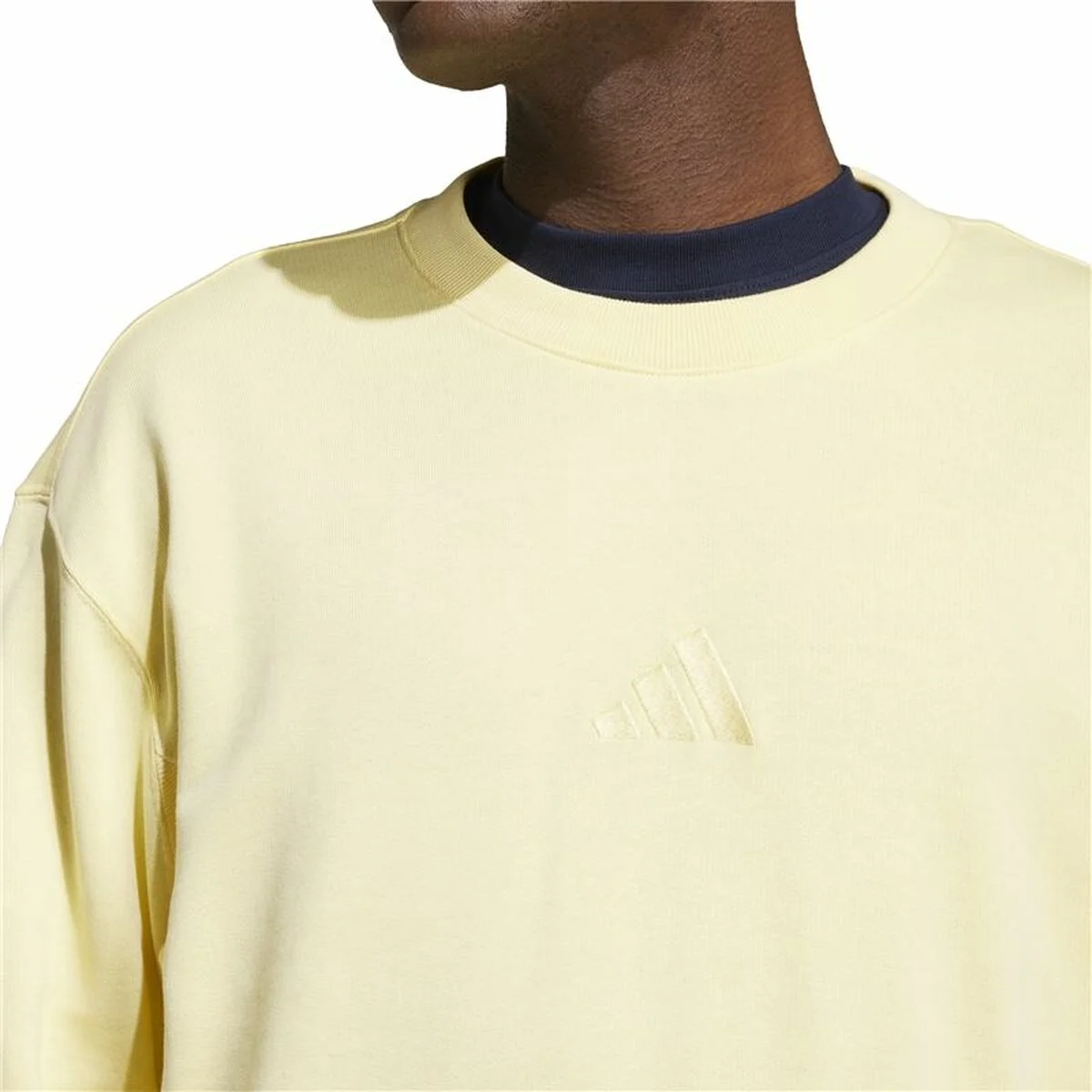 Sudadera sin Capucha Hombre Adidas All Szn French Terry Crew L