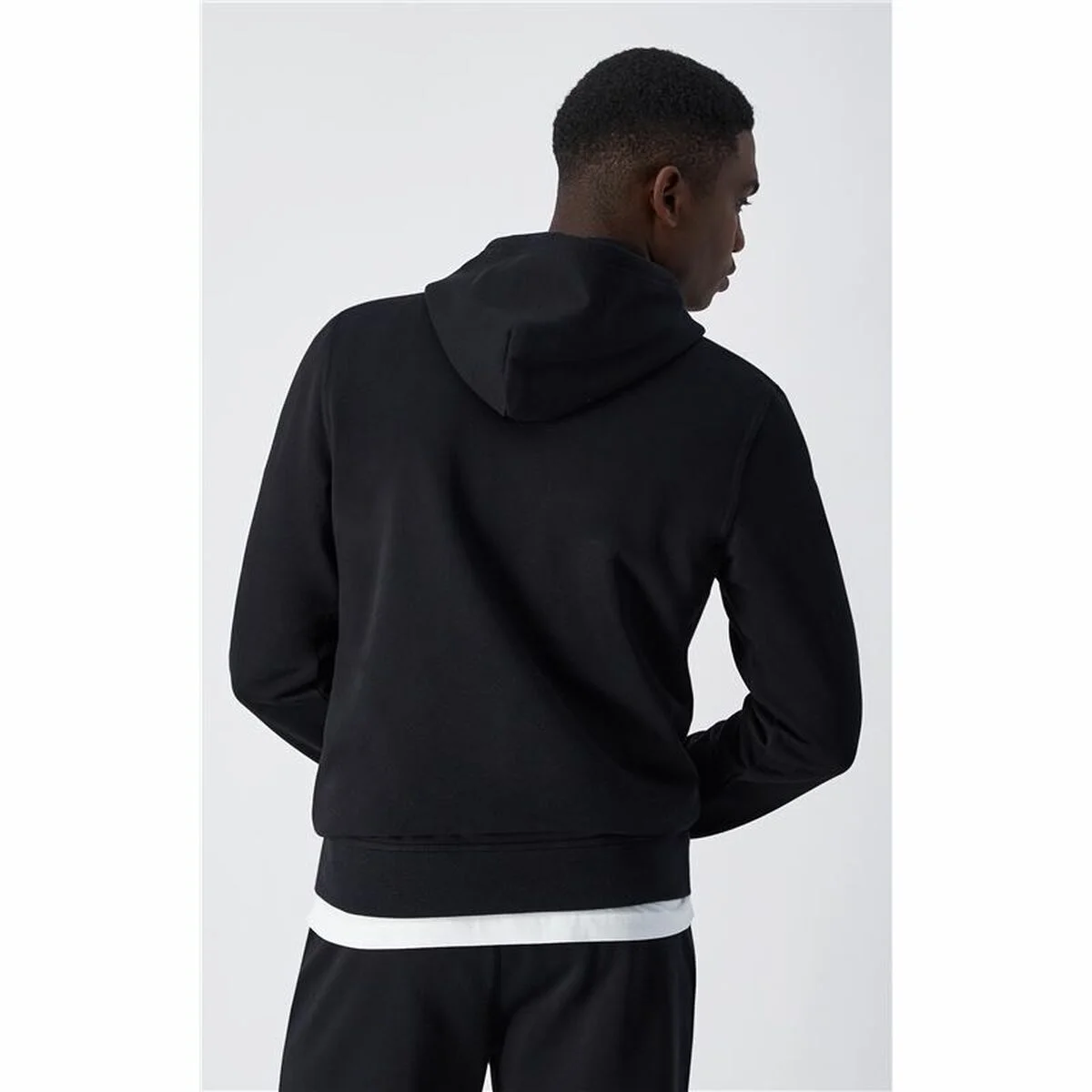 Sudadera con Capucha Hombre Champion Hooded Sweatshirt Negro L