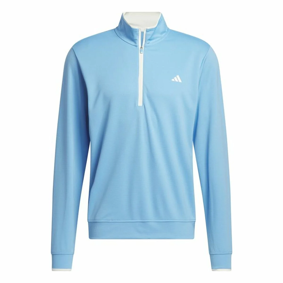 Sudadera sin Capucha Hombre Adidas Lightweight Half-Zip Azul Agua L