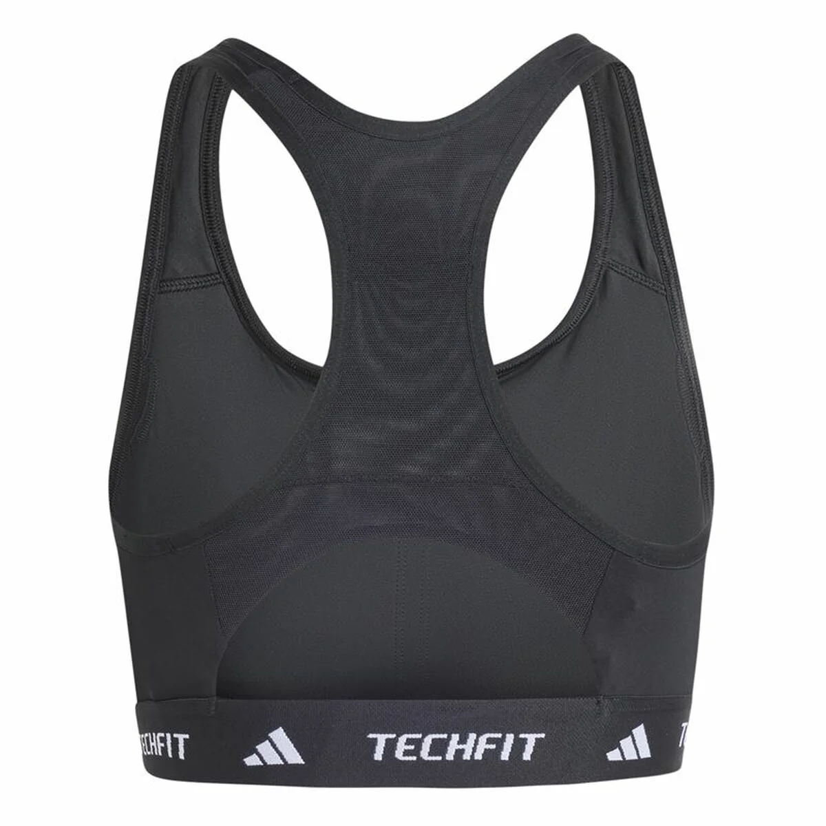 Sujetador Deportivo Adidas Techfit Medium Negro XS