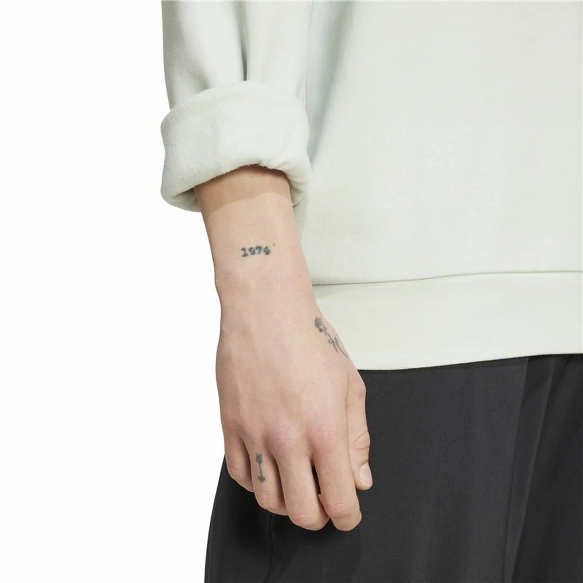 Sudadera sin Capucha Hombre Adidas Essentials Verde XXL