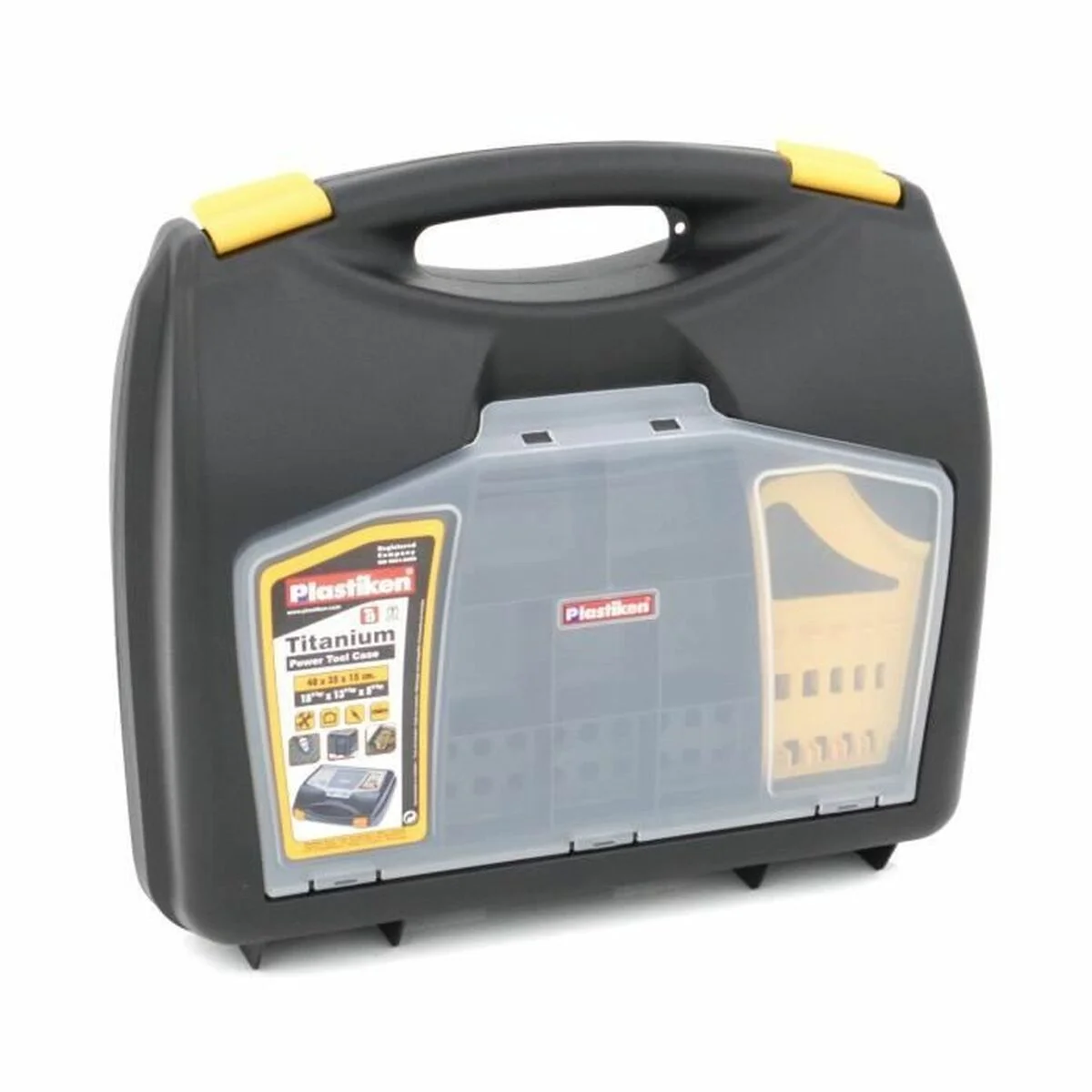 Toolbox Plastiken Titanium Plastic 40 x 33 x 15 cm