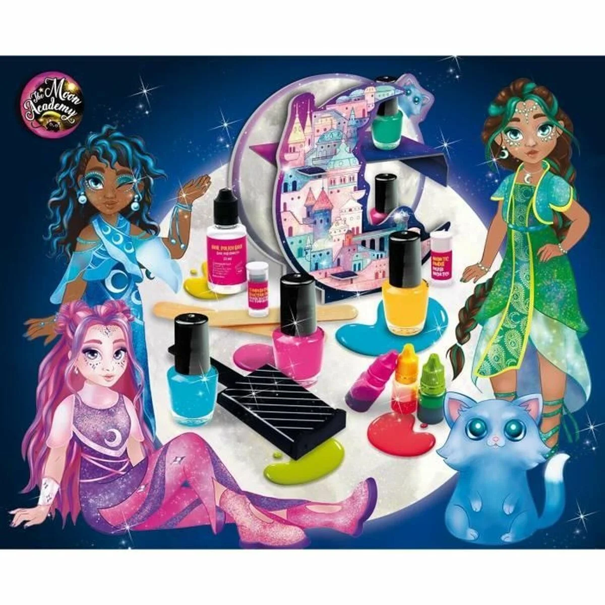 Set de Manicura Lisciani Giochi The Moon Academy Monn NailArt
