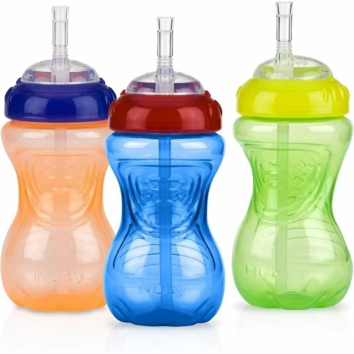 Vaso de Aprendizaje Nûby Multicolor 300 ml 3 Piezas