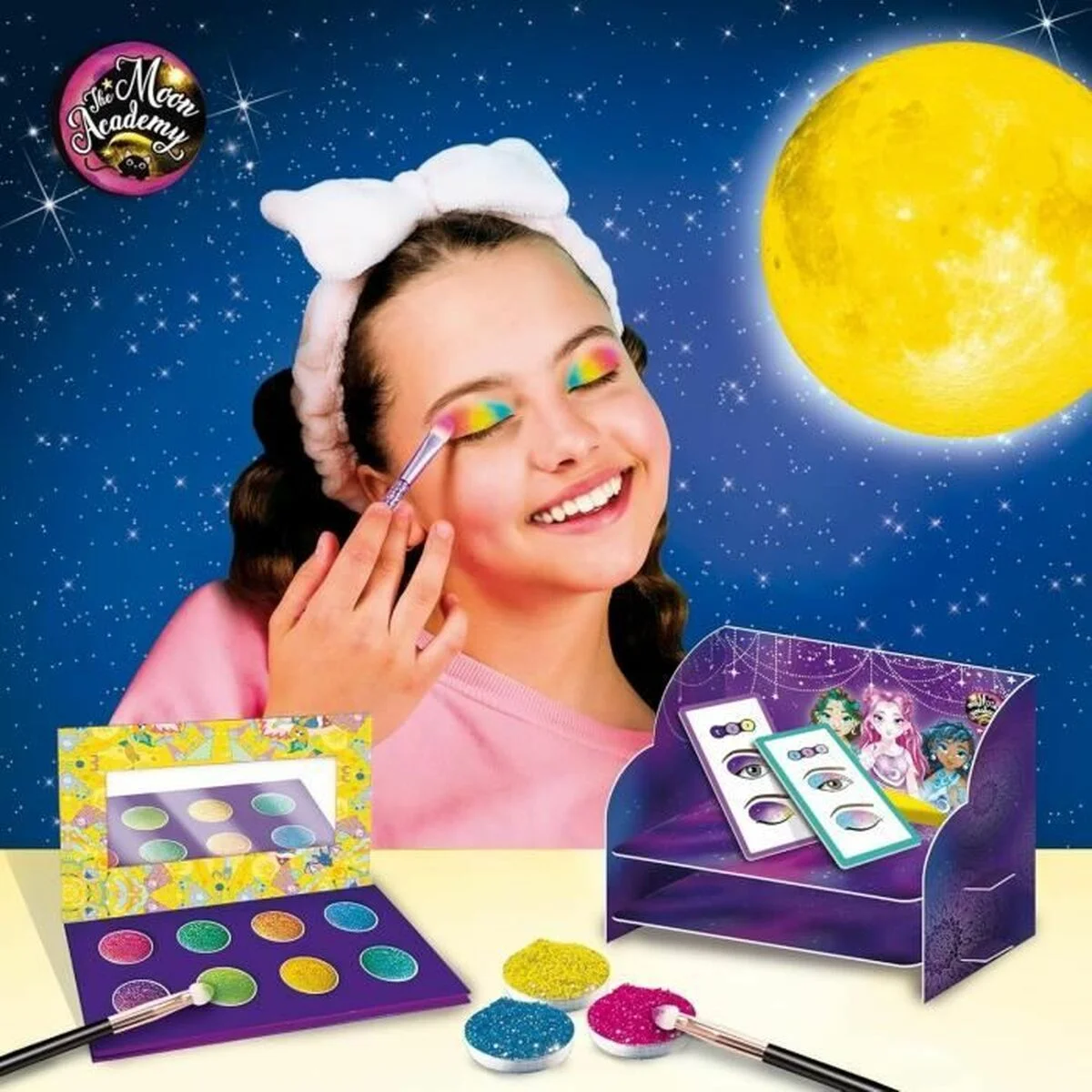 Juego de Manualidades Lisciani Giochi The Moon Academy Moon eyeshadows