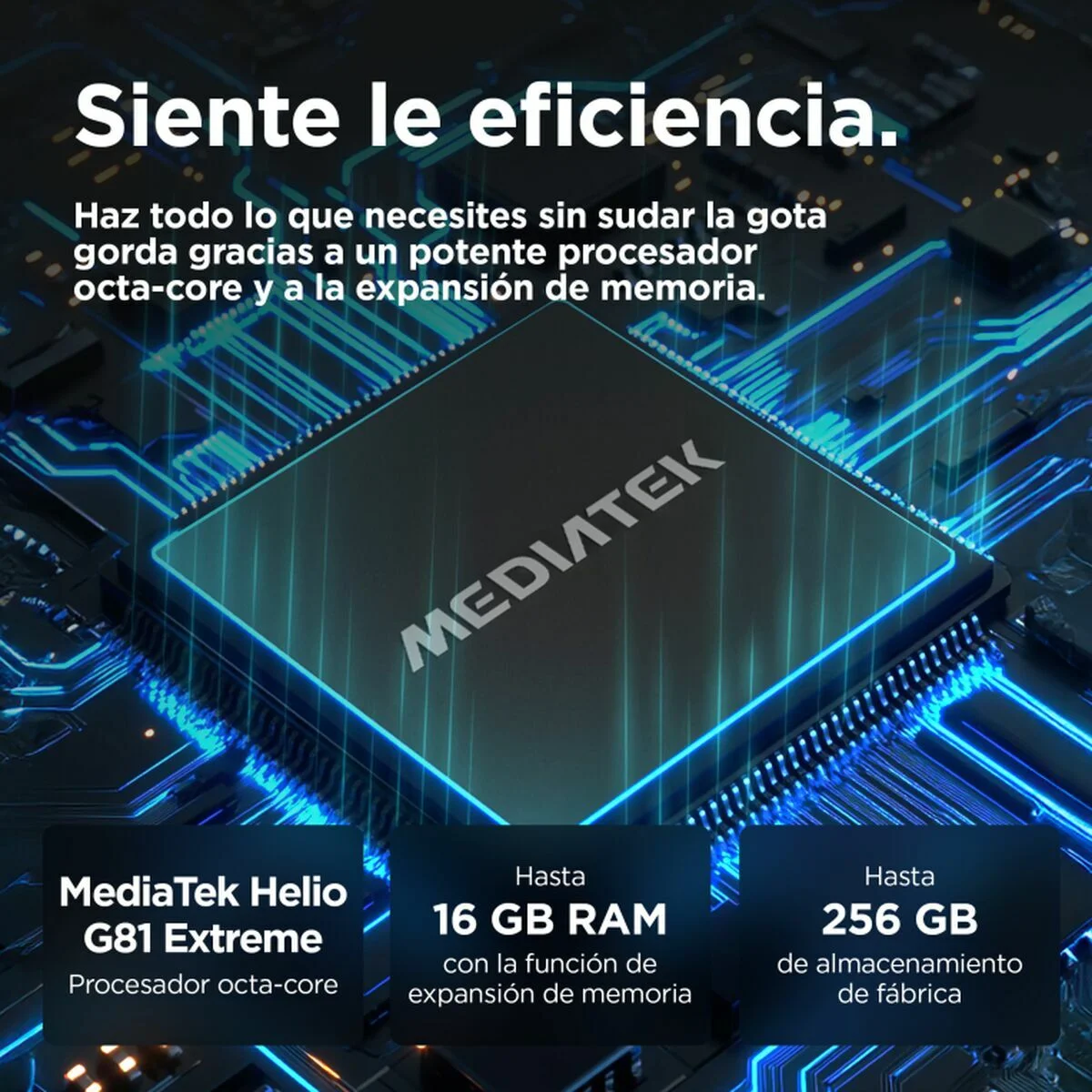 Smartphone Motorola moto g05 6,67" Octa Core 4 GB RAM 256 GB Azul