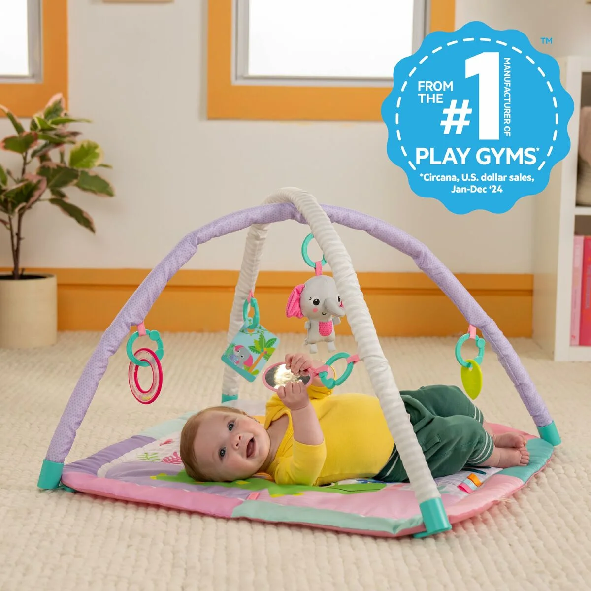 Alfombra de juego Bright Starts Jungle