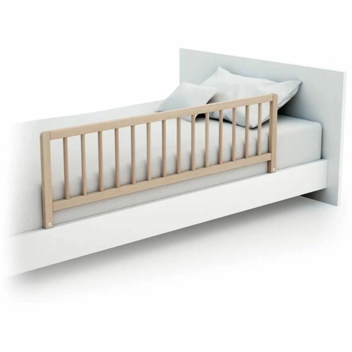 Barandilla de cama 117 x 34,5 x 31 cm Madera Marrón