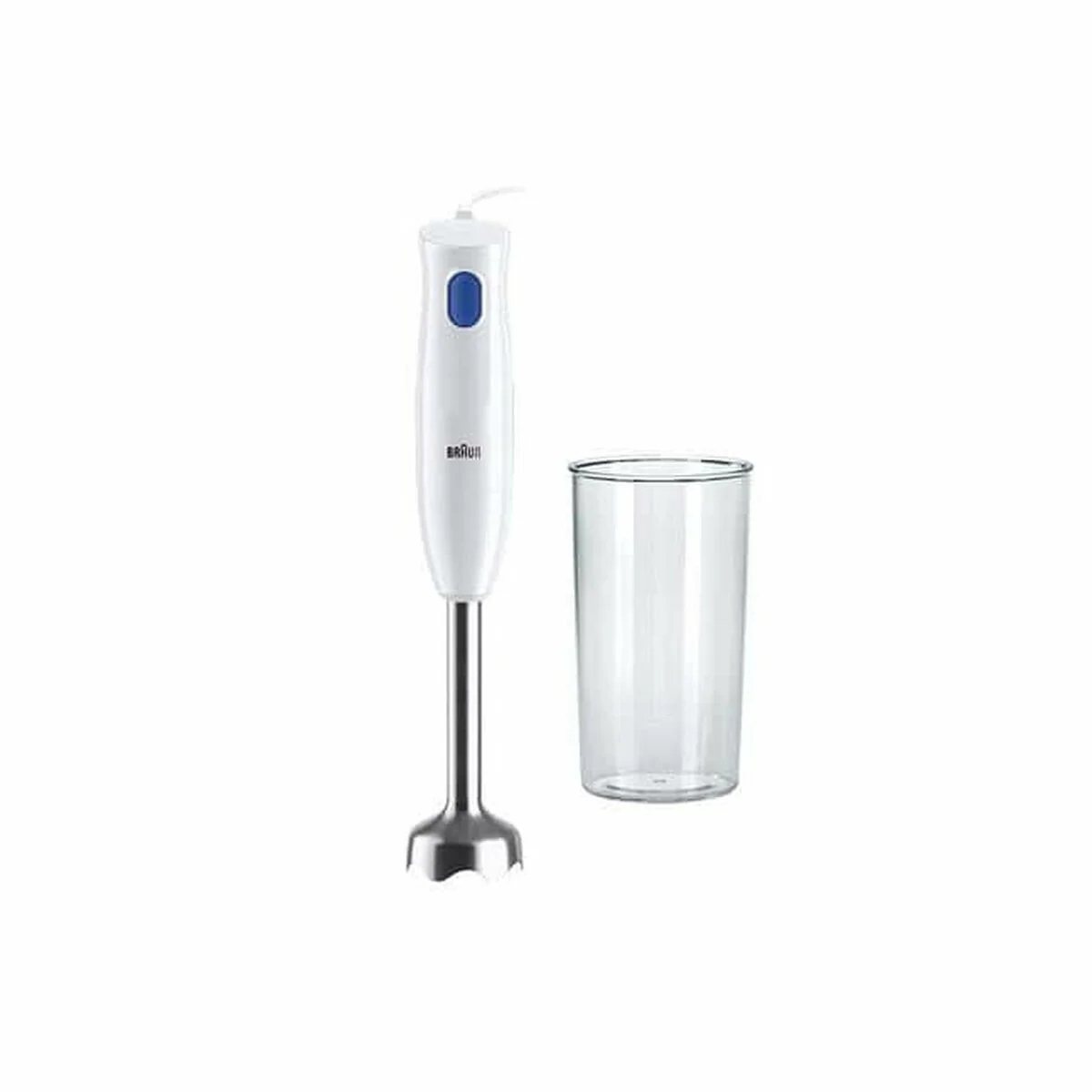 Batidora de Vaso Braun MQ10.001MWH Blanco 450 W