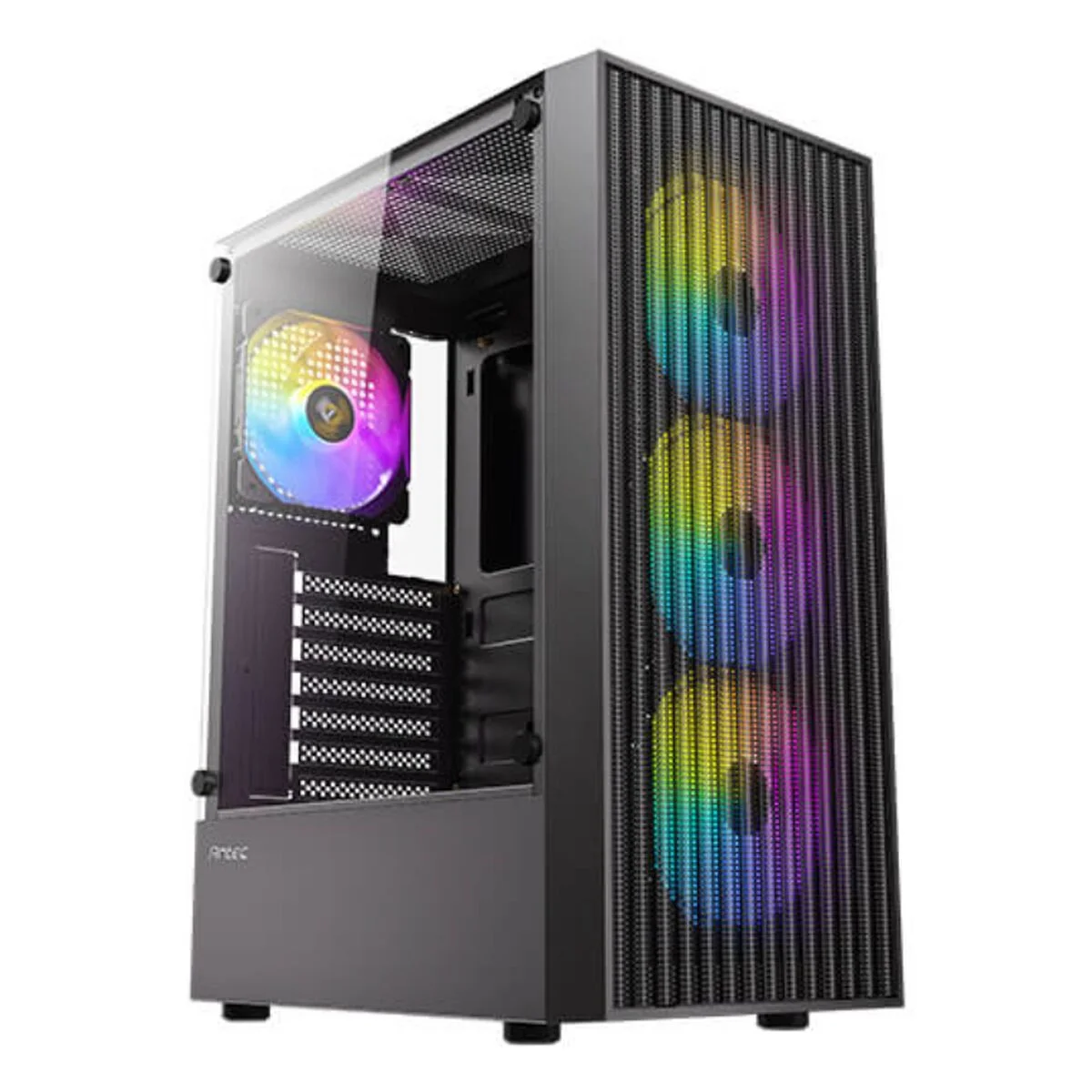 Caja Semitorre ATX Antec AX27 RGB Negro
