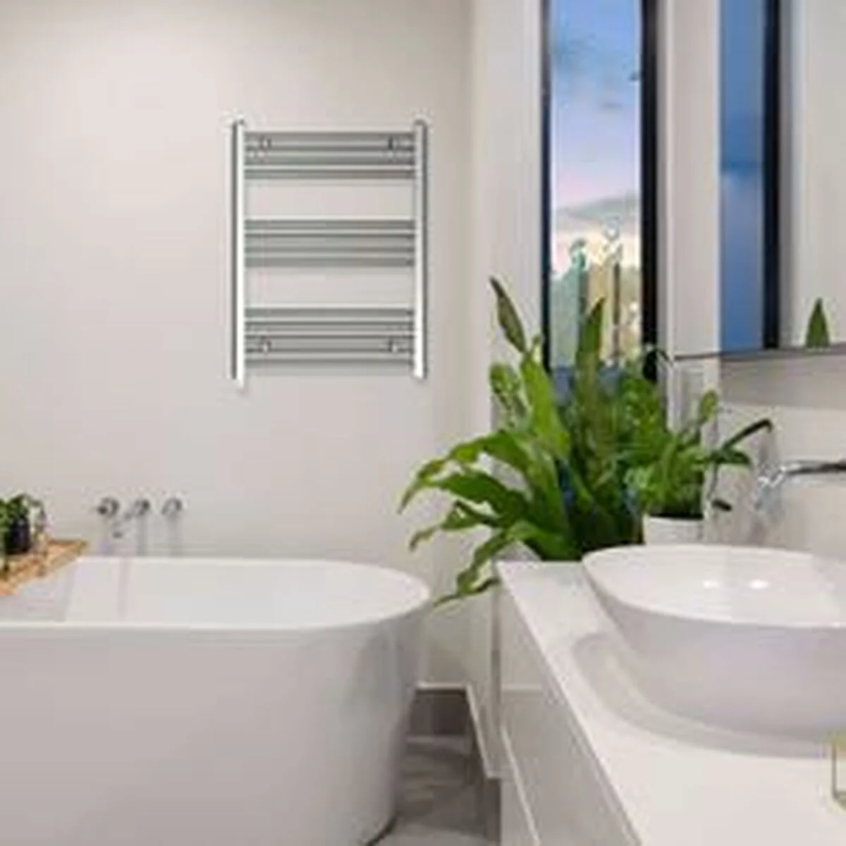 Toallero Eléctrico de Pared Haeger TW-30C.004A 300 W 80 x 60 cm