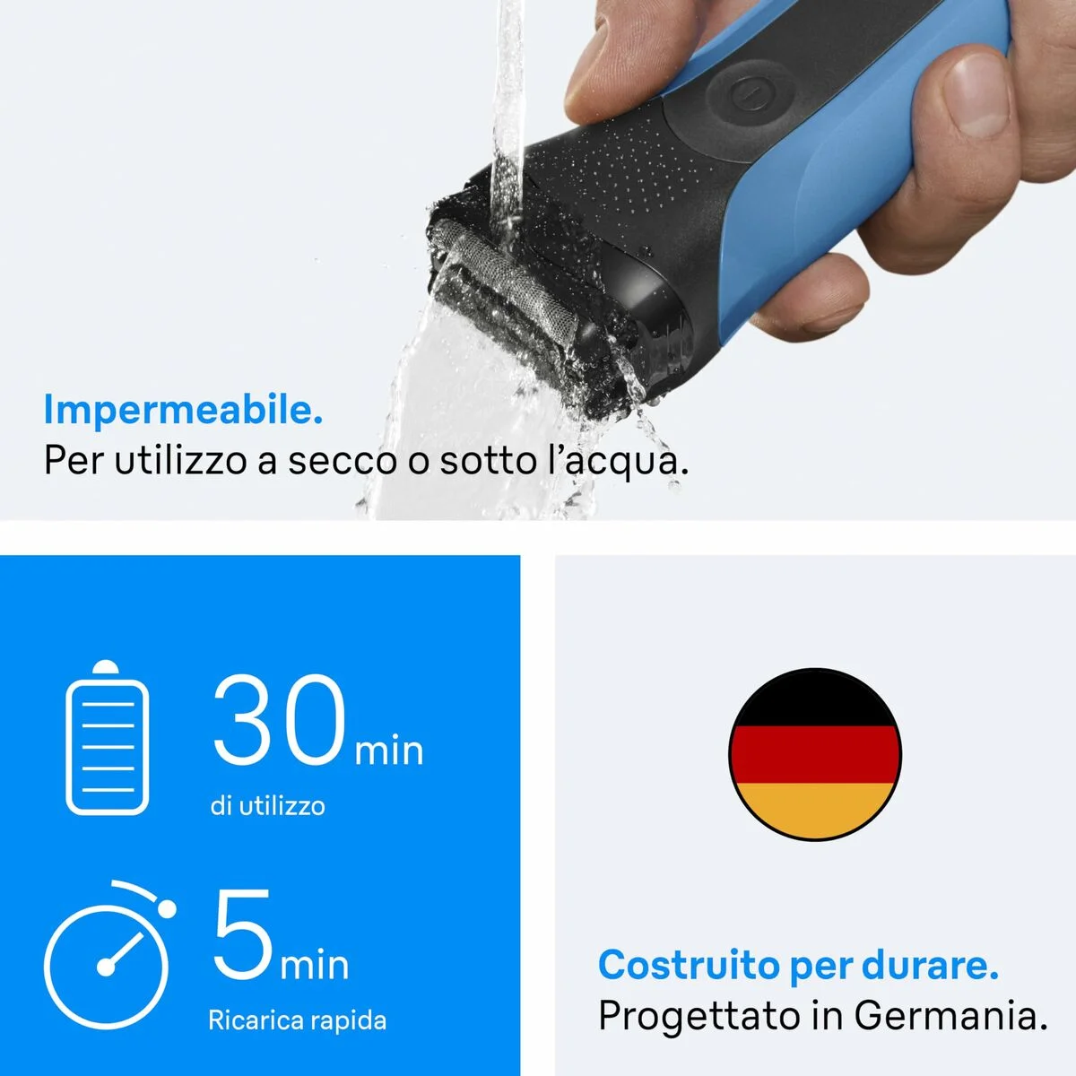 Afeitadora eléctrica Braun Series 3