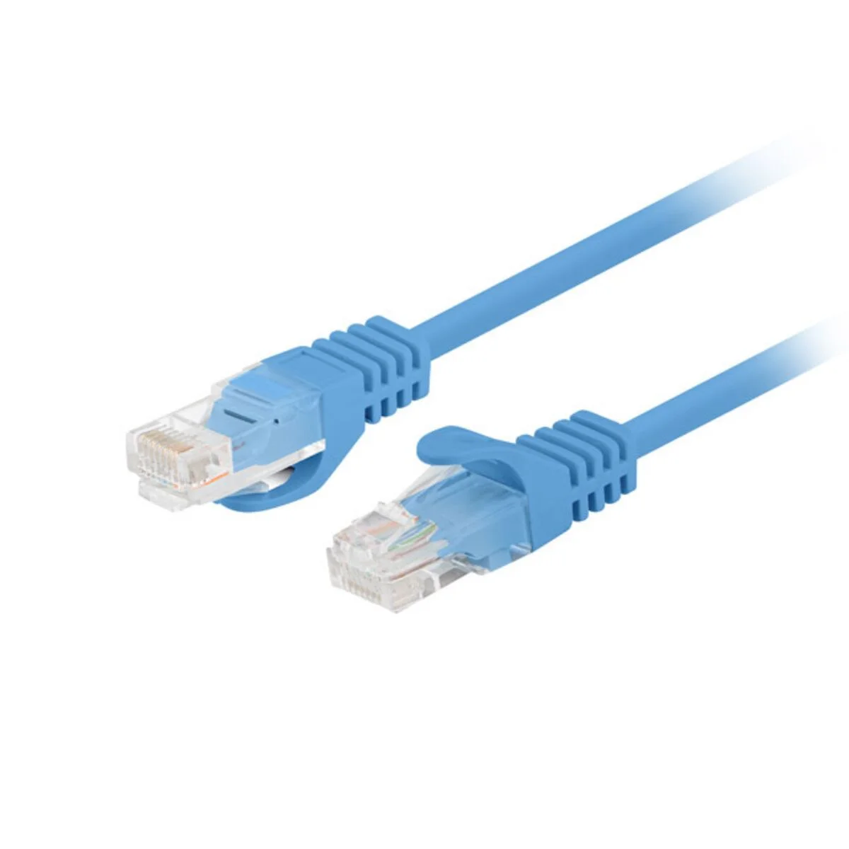 Cable de Red Rígido UTP Categoría 6 Lanberg PCU6-20CC-0025-B Azul 25 cm U/UTP (UTP)