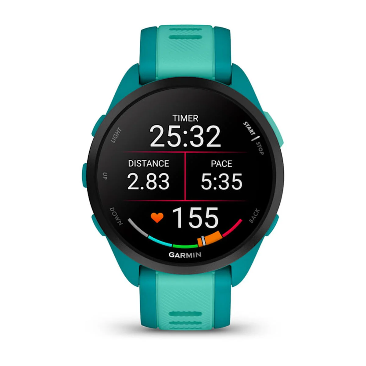 Smartwatch GARMIN Forerunner 165 Music Azul Plateado 1,2" 43 mm