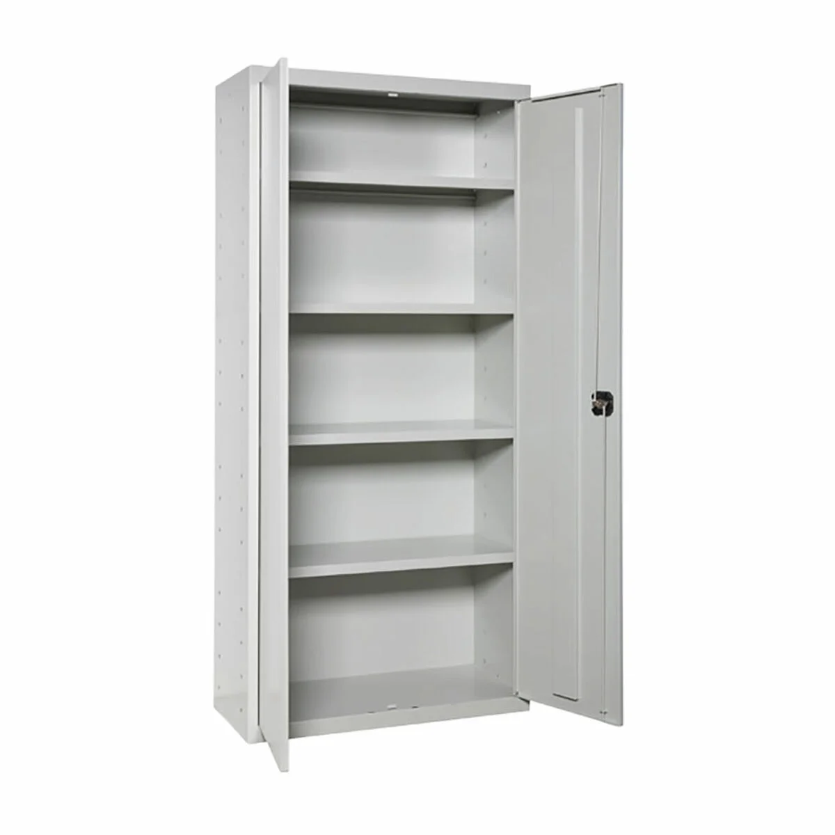 Armario Simon Rack Gris Metal 80 x 40 x 180 cm