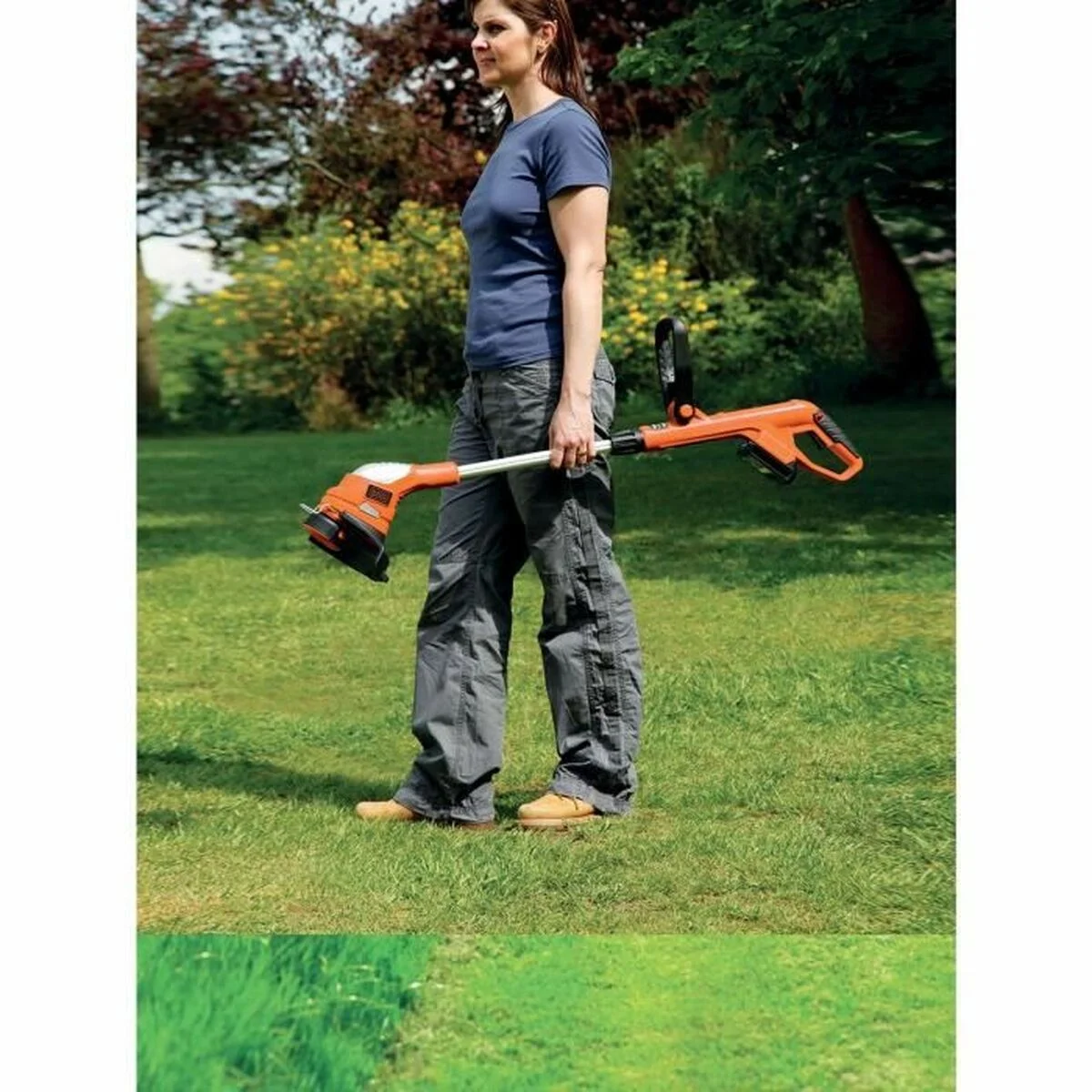 Cortabordes Black & Decker GLC1823L20-QW 23 cm