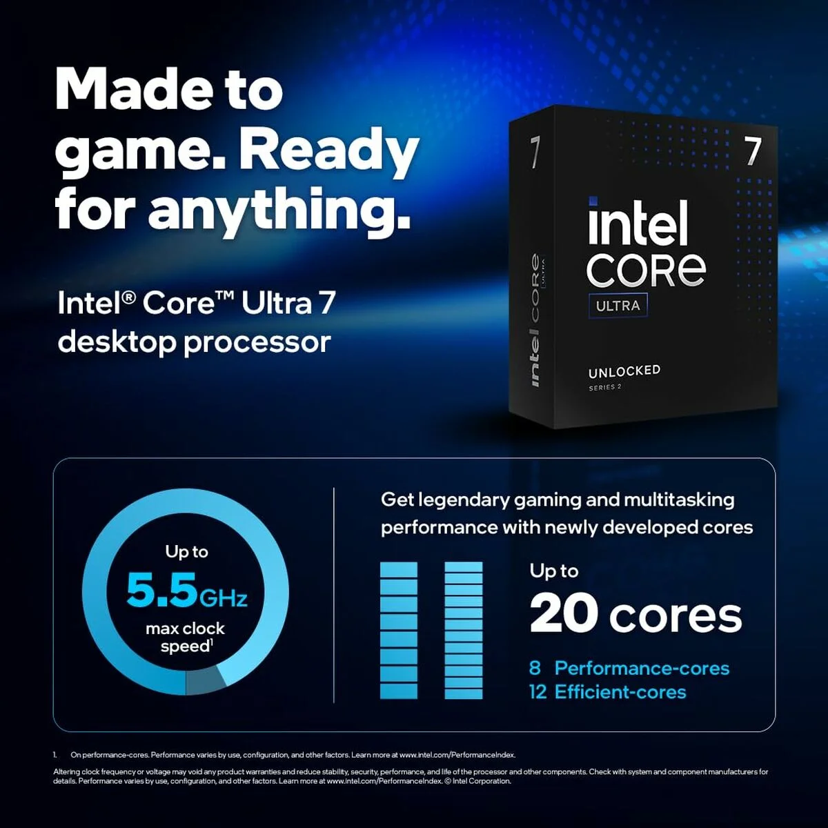 Procesador Intel BX80768265KF intel core ultra 7 265KF