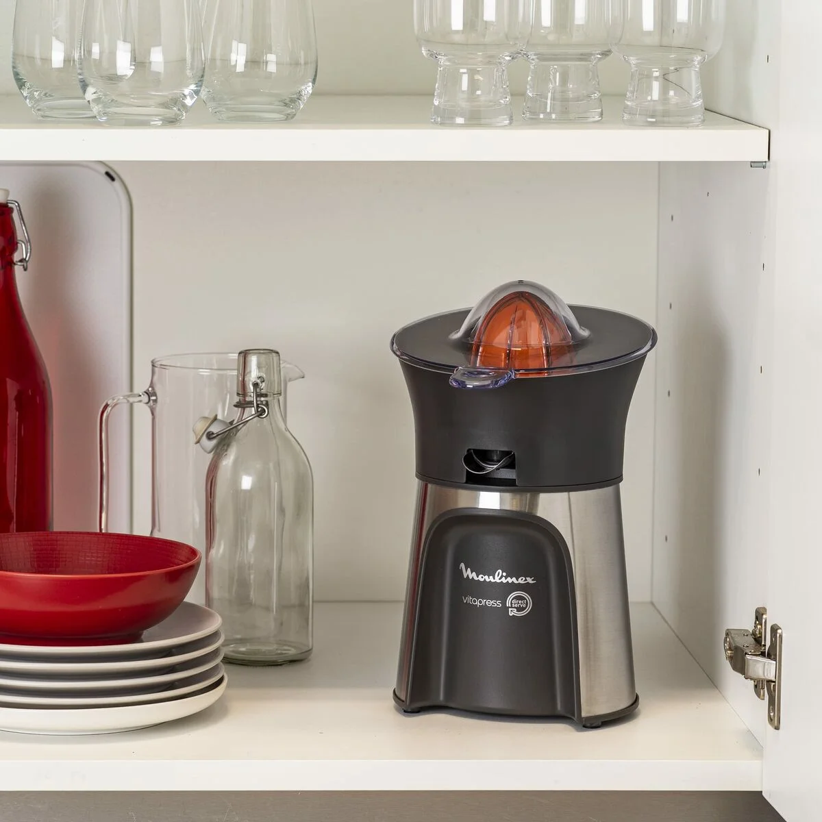 Exprimidor Eléctrico Moulinex PC603D10 100 W Plateado