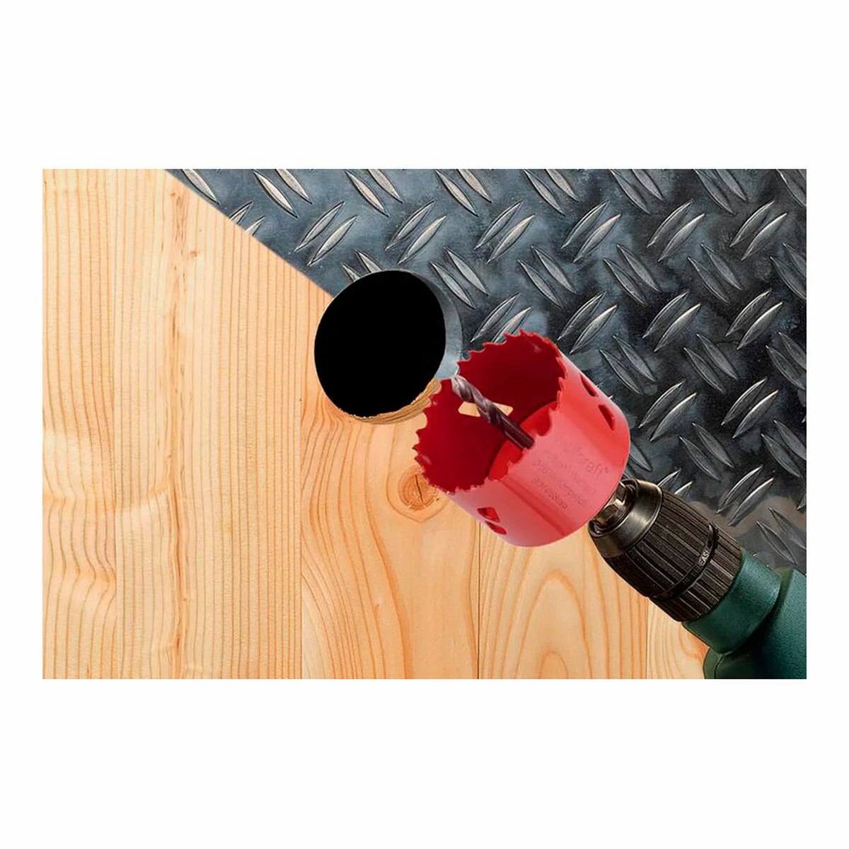 Sierra de Corona Wolfcraft Ø 51 mm