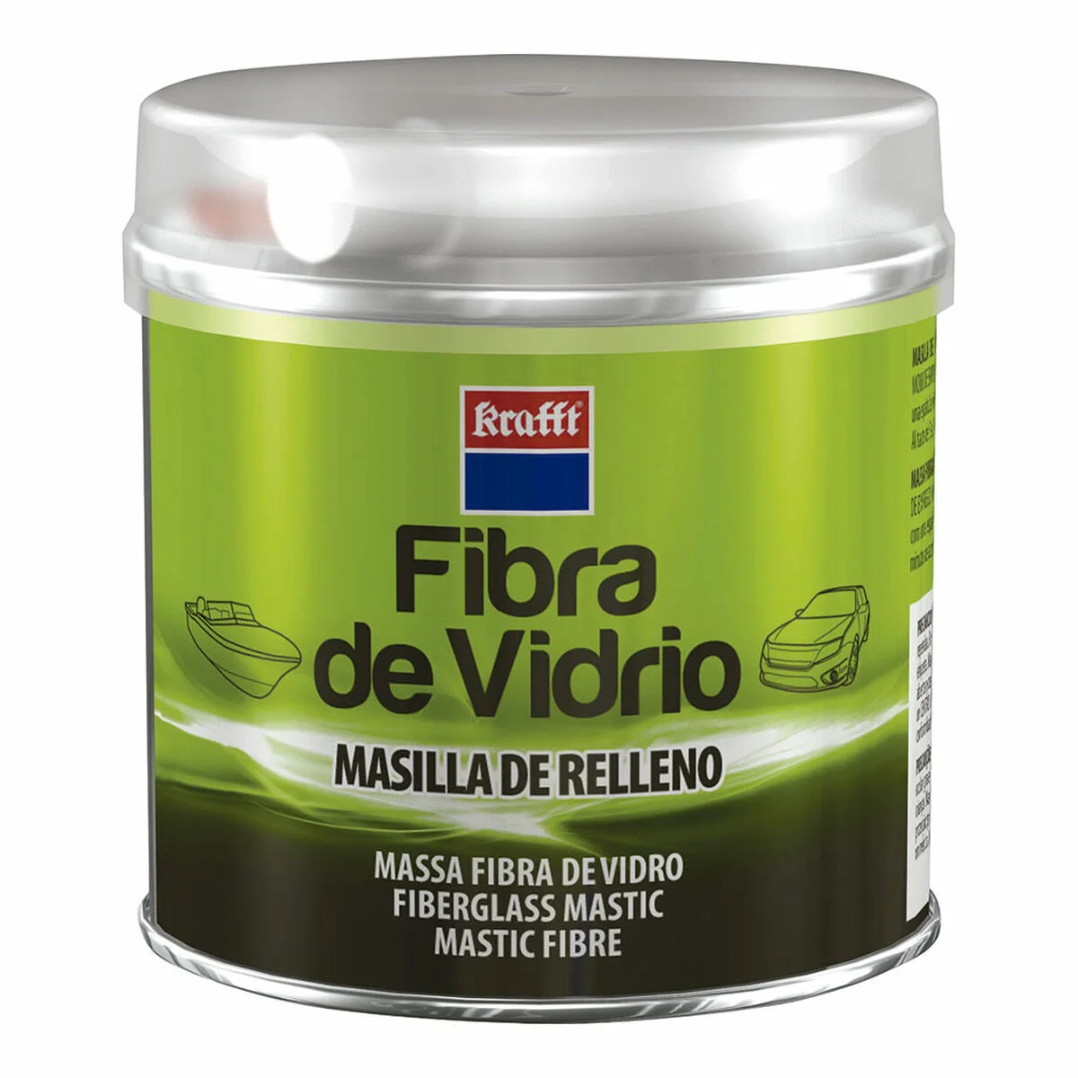 Masilla de poliéster Krafft 250 g Amarillo