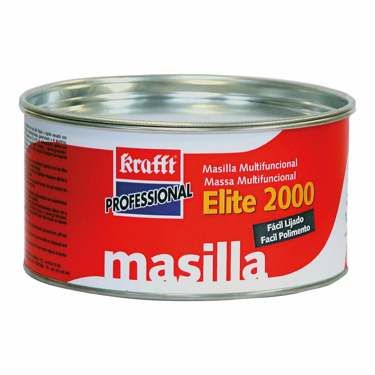 Masilla de poliéster Krafft elite-2000 1,5 Kg