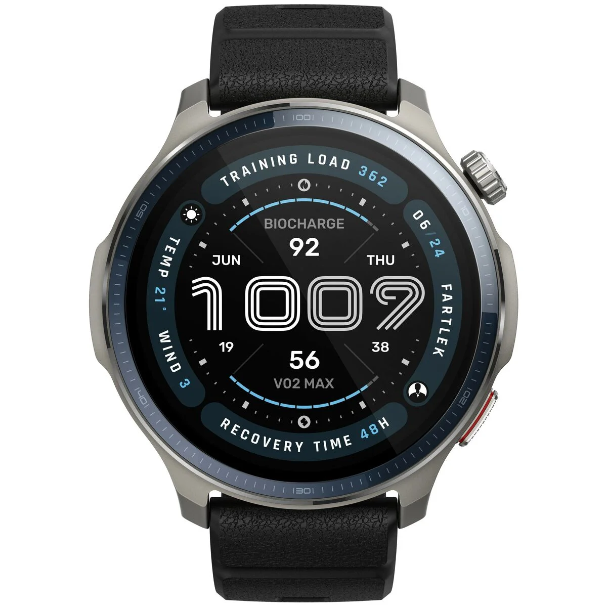 Smartwatch Amazfit Balance 2 Negro Gris 1,5"