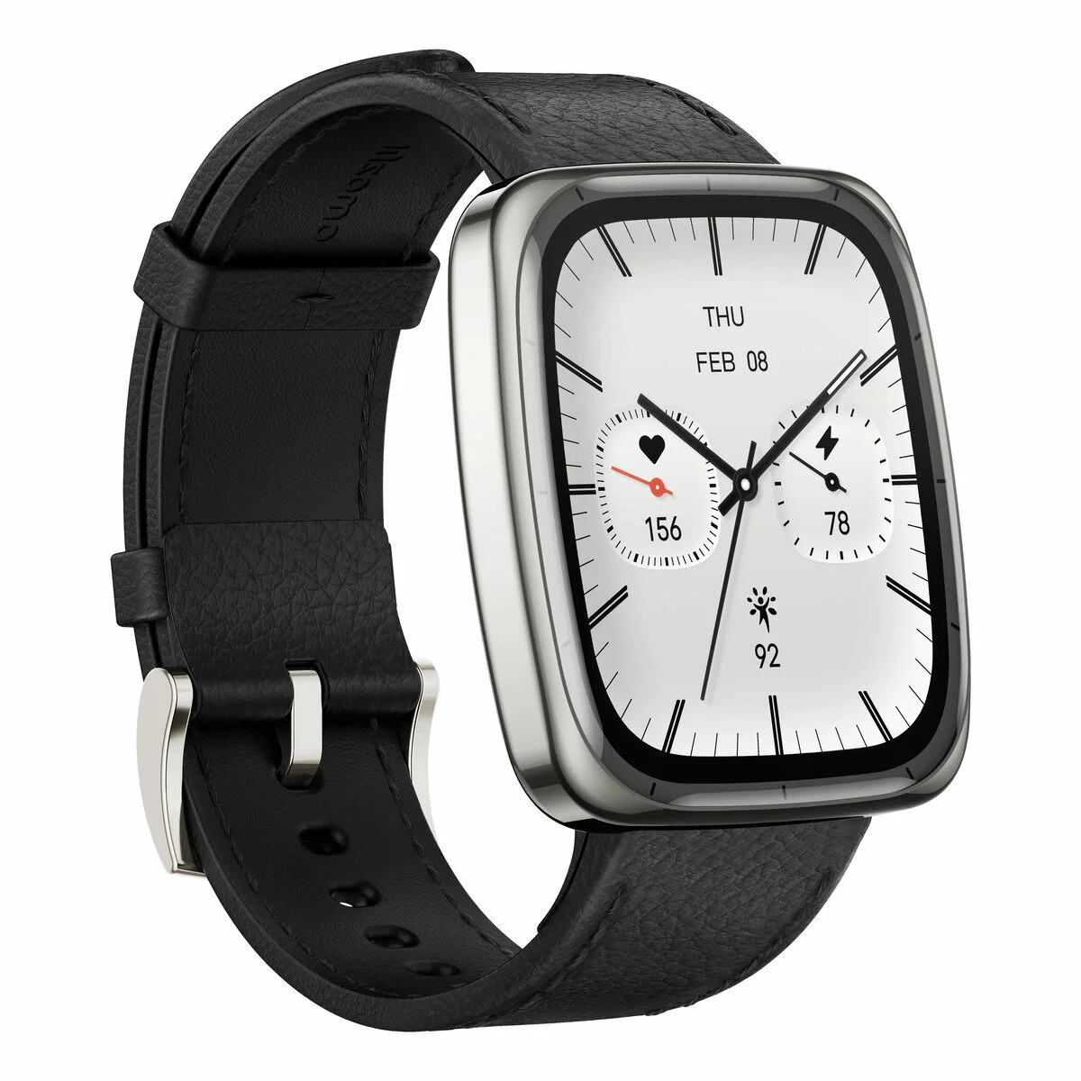 Smartwatch Amazfit ACTIVE 2 SQUARE Negro Acero 1,75"