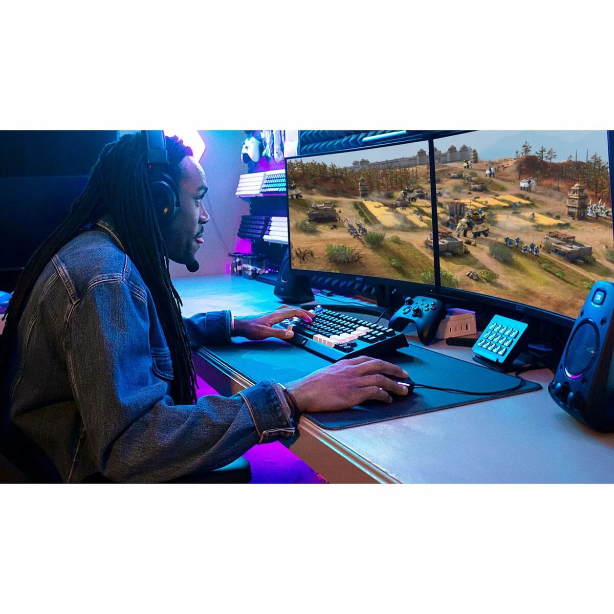 Mando Gaming Inalámbrico Microsoft XBOX SERIES Negro Xbox®