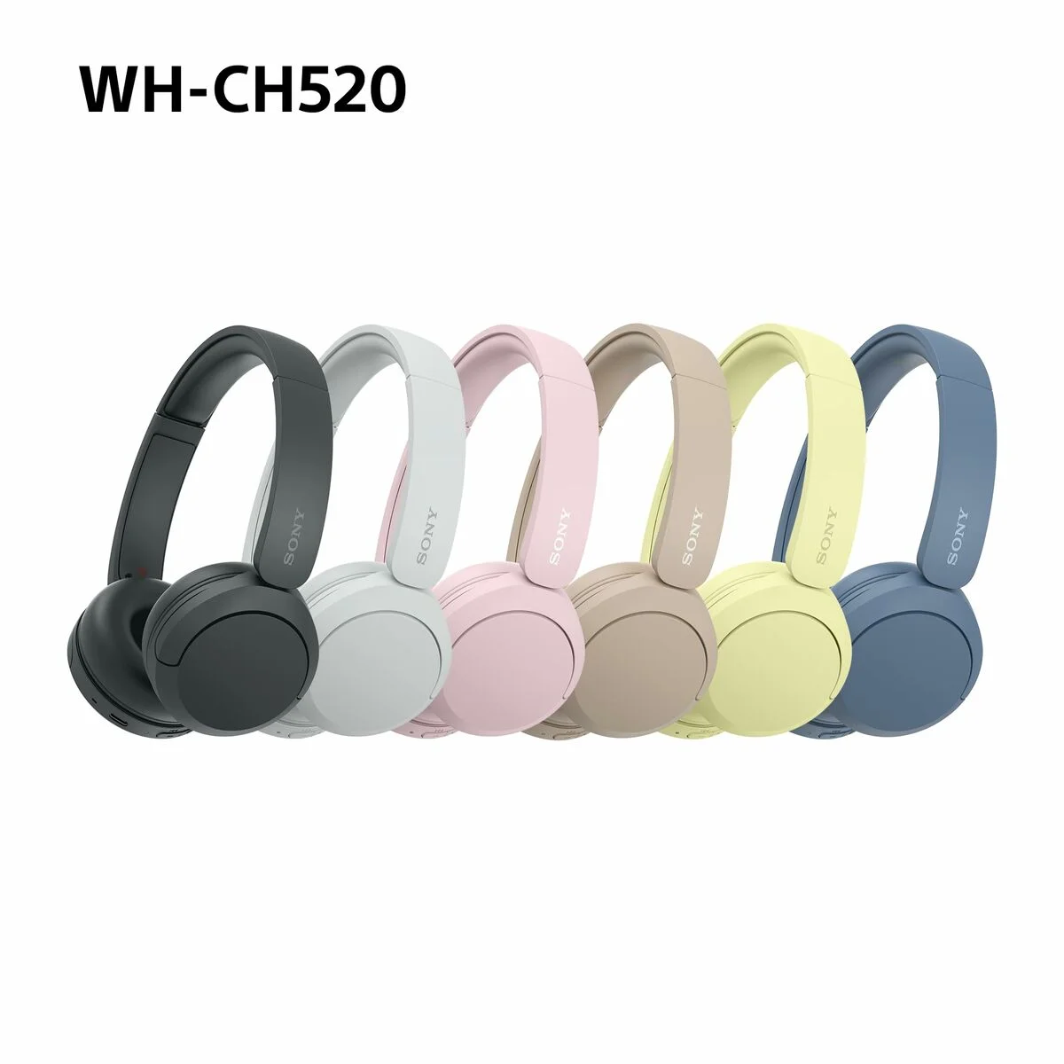 Auriculares de Diadema Sony WHCH520Y      * Amarillo